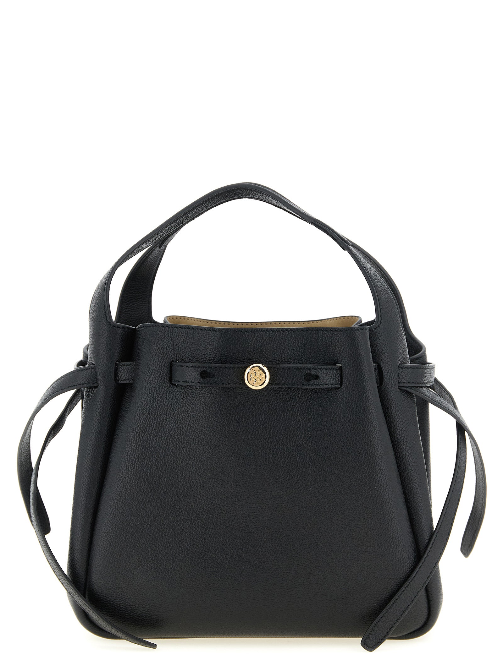 Tory Burch Black Cowhide Handbag