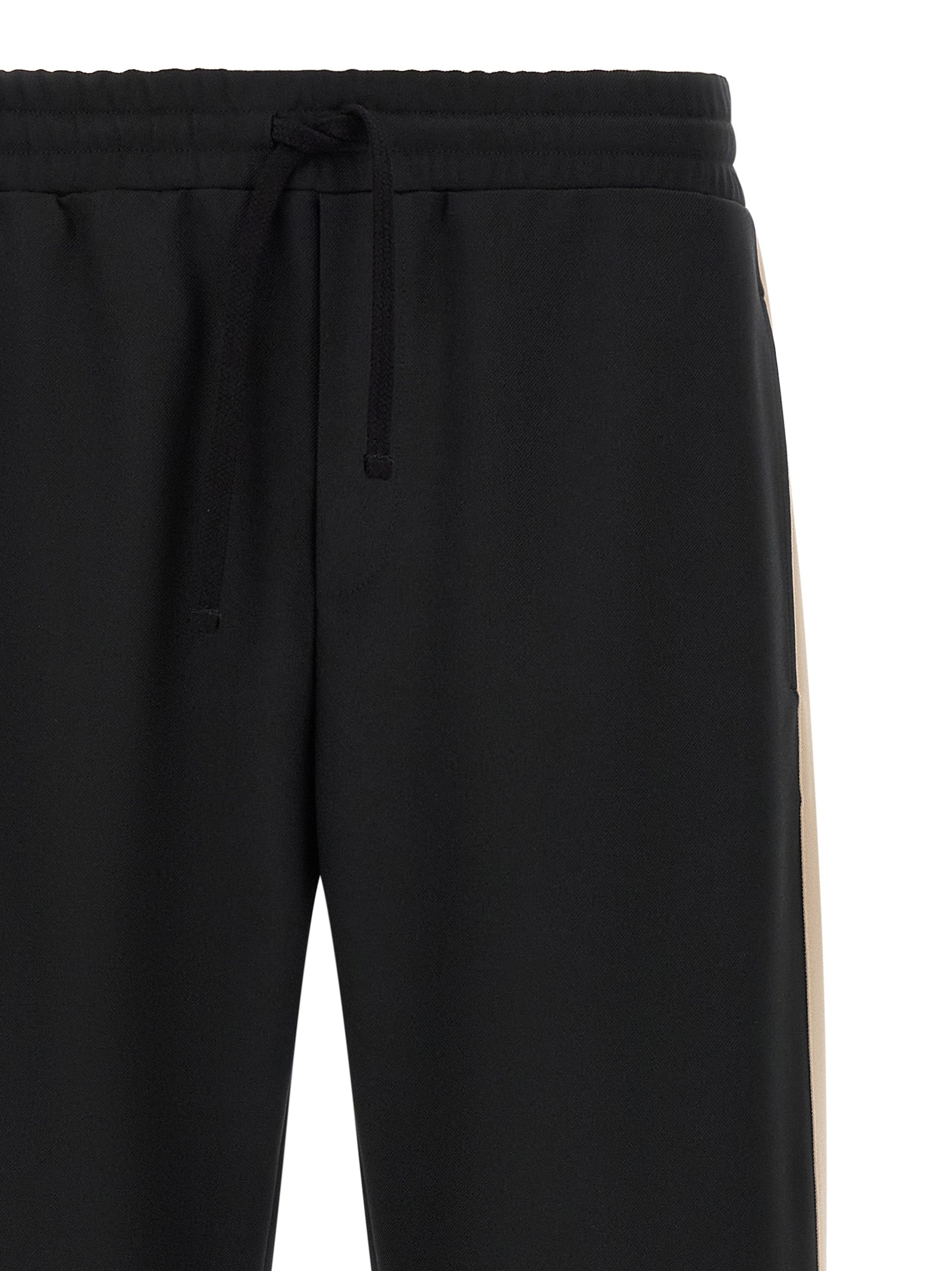 Valentino Garavani Black Polyester Athletic Pants
