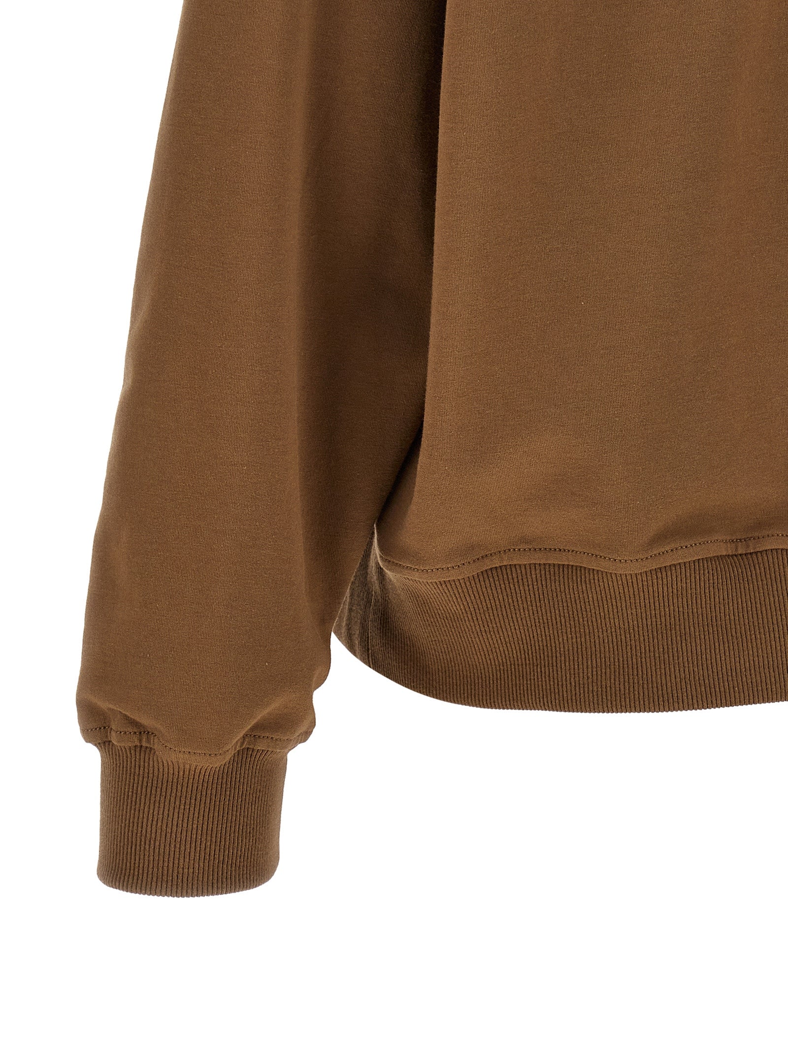 Brunello Cucinelli Brown Cotton Hoodie