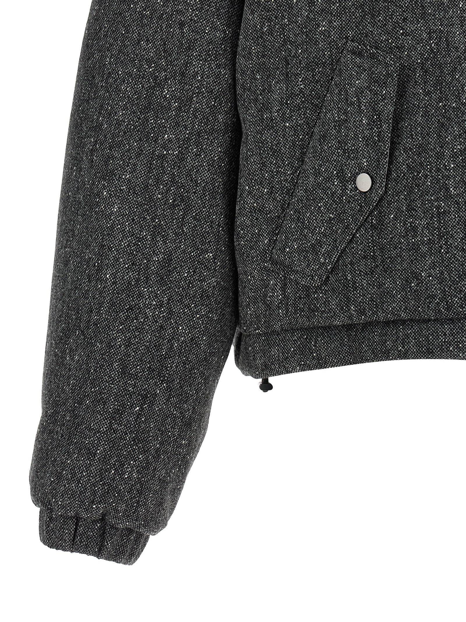 Brunello Cucinelli Gray Virgin Wool Jacket