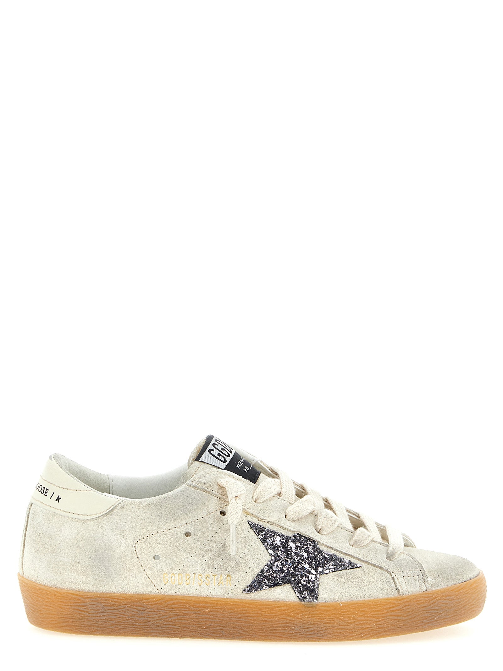 Golden Goose White Leather Sneakers
