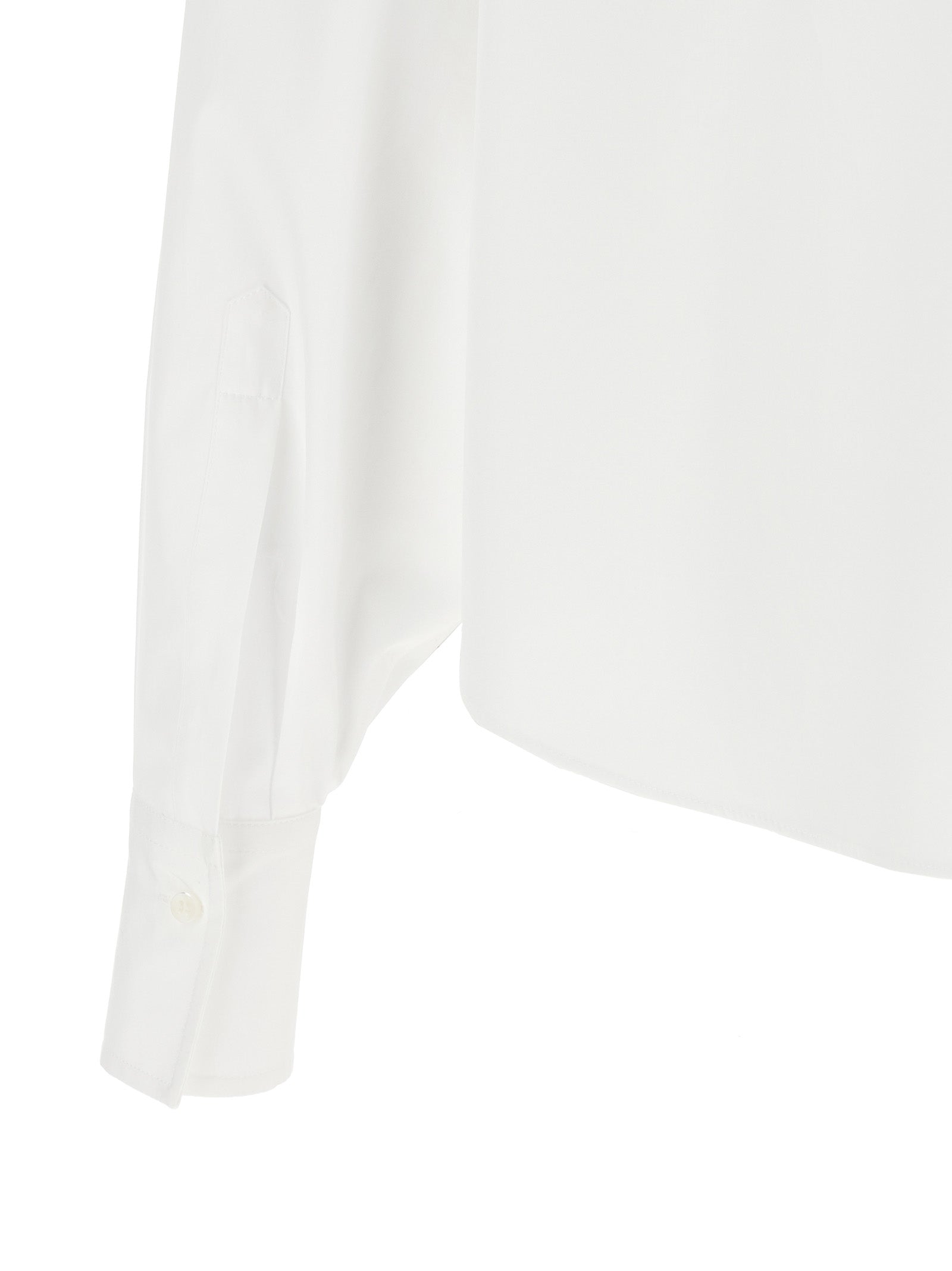 Brunello Cucinelli White Cotton Blouse