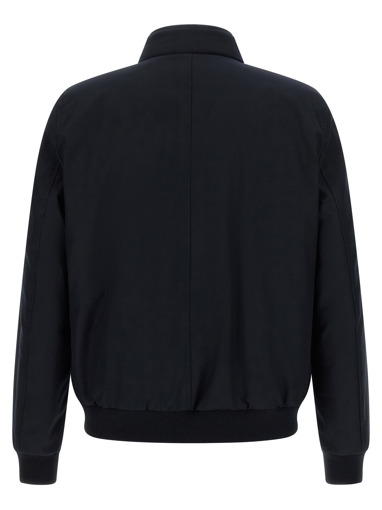 MooRER Blue Wool Bomber