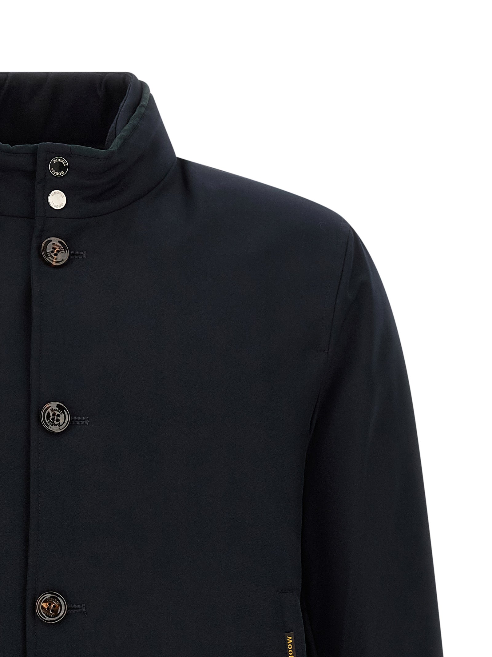 MooRER Blue Wool Bomber