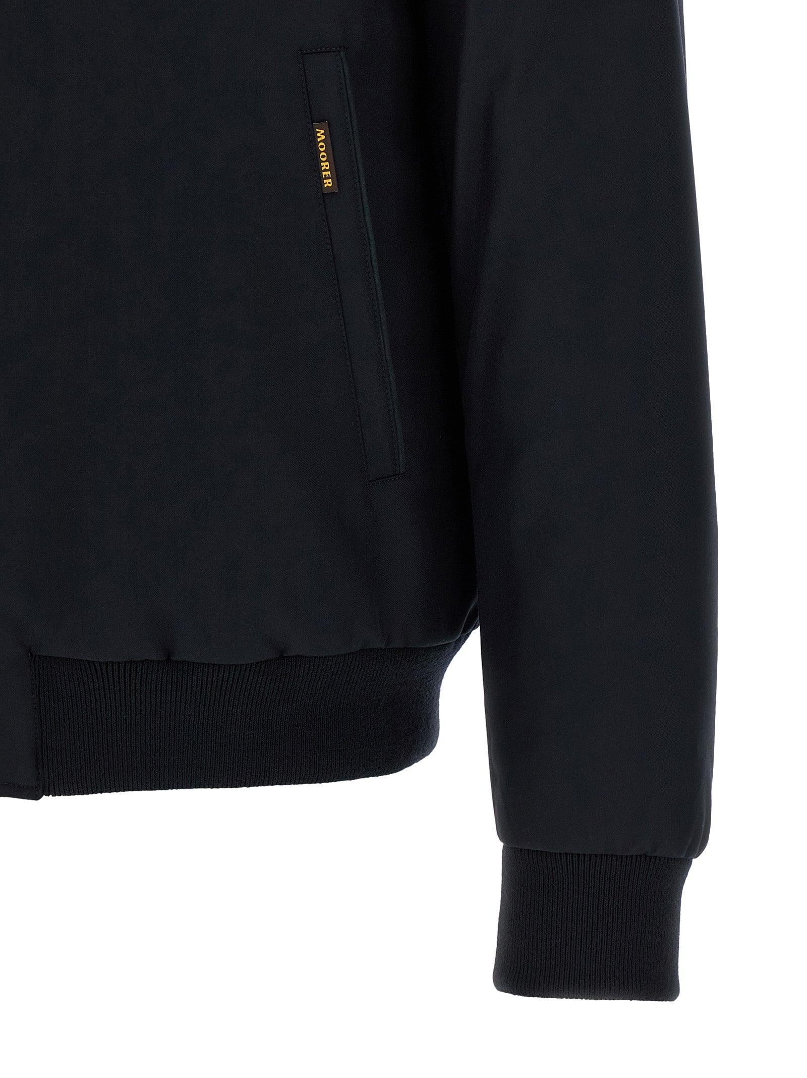 MooRER Blue Wool Bomber