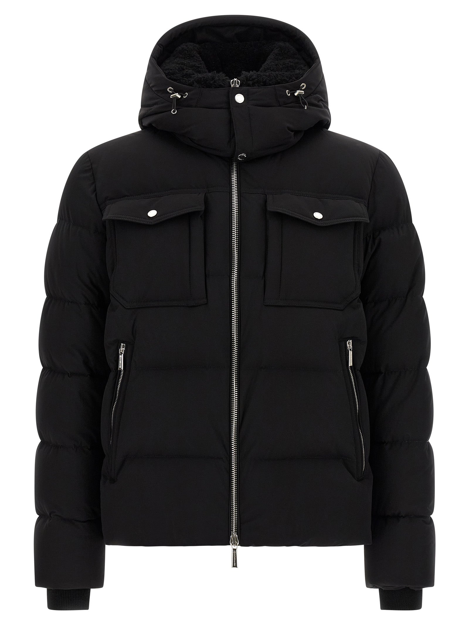 MooRER Black Wool Bomber