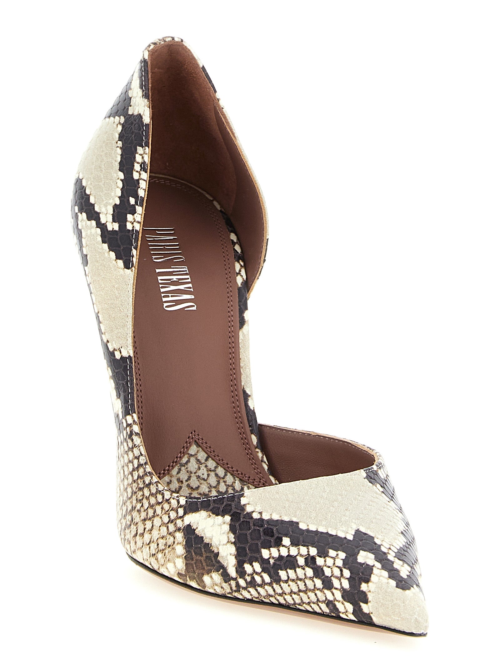 Paris Texas Beige Calfskin High Heel Pumps