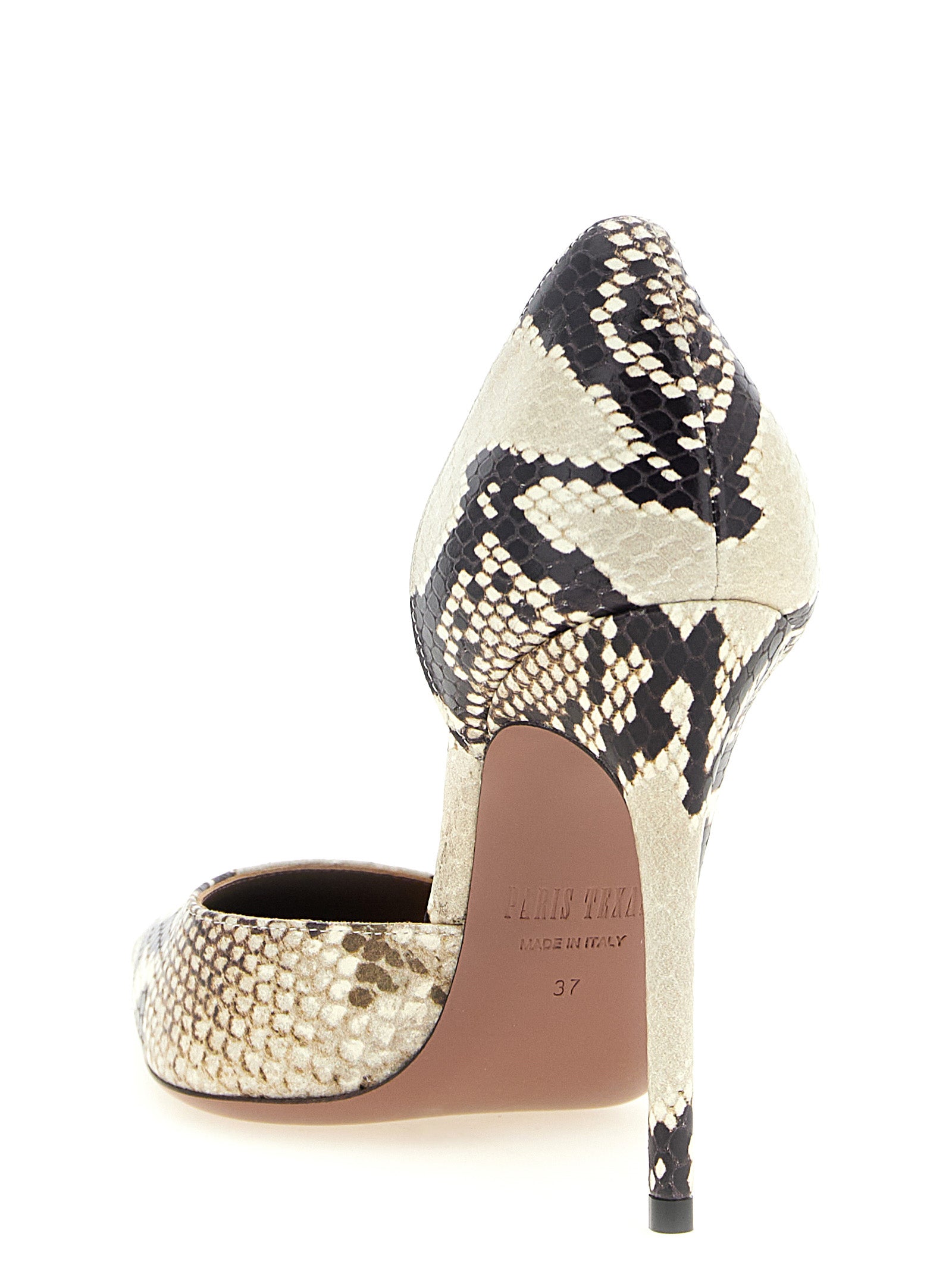 Paris Texas Beige Calfskin High Heel Pumps