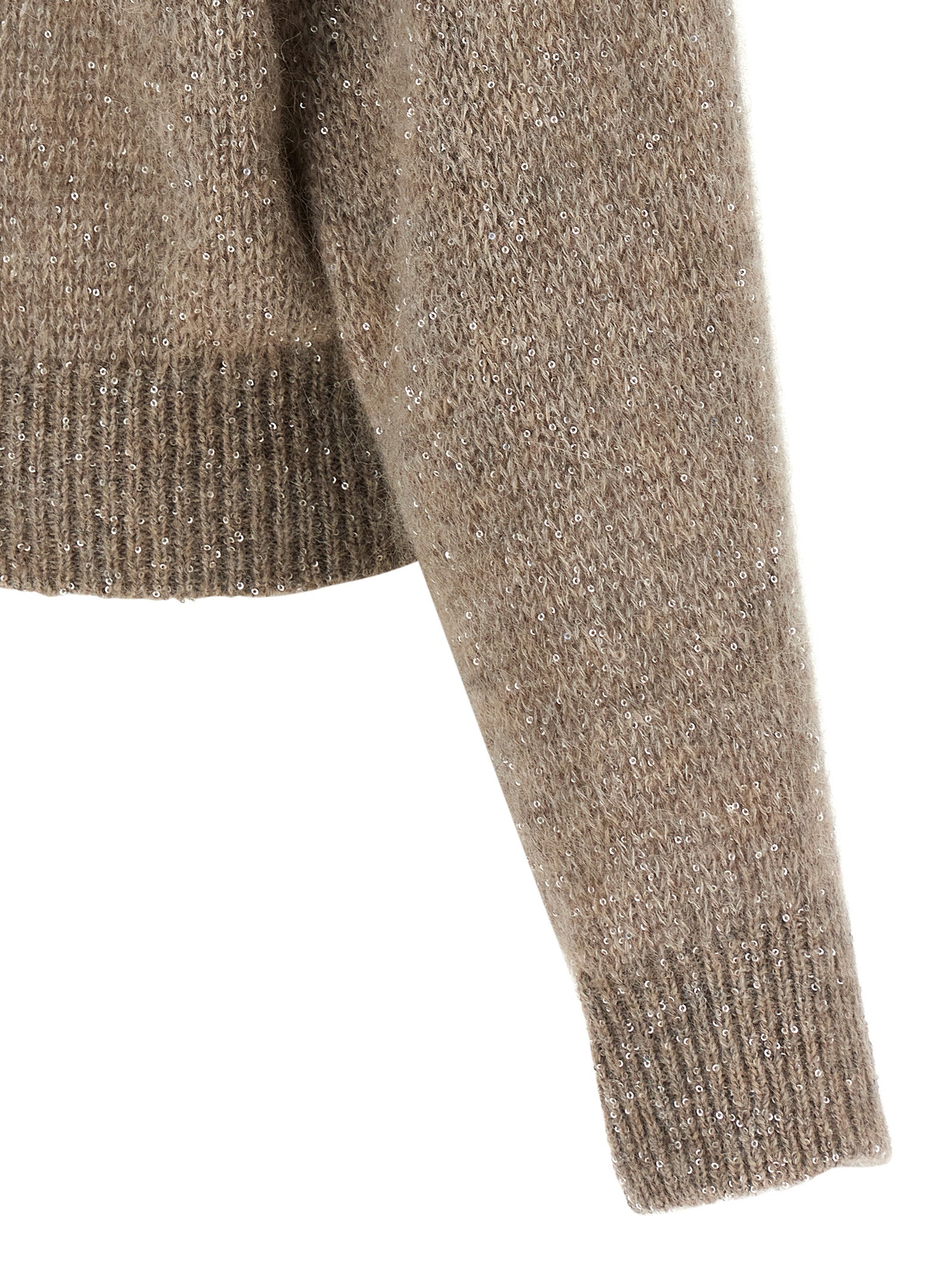 Brunello Cucinelli Beige Polyamide Cardigan