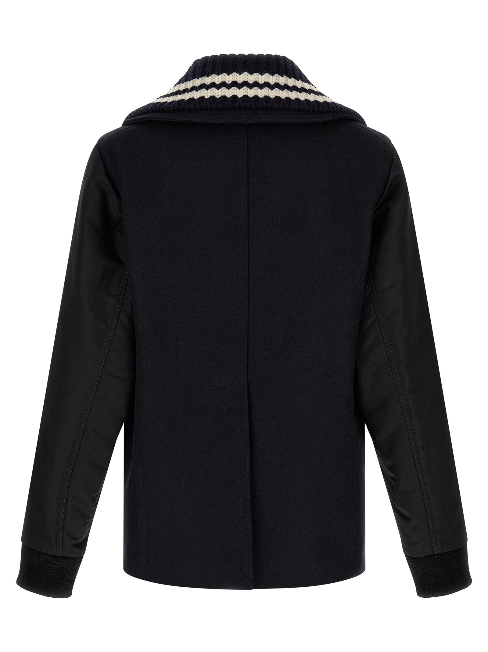 Dsquared² Blue Wool Coat