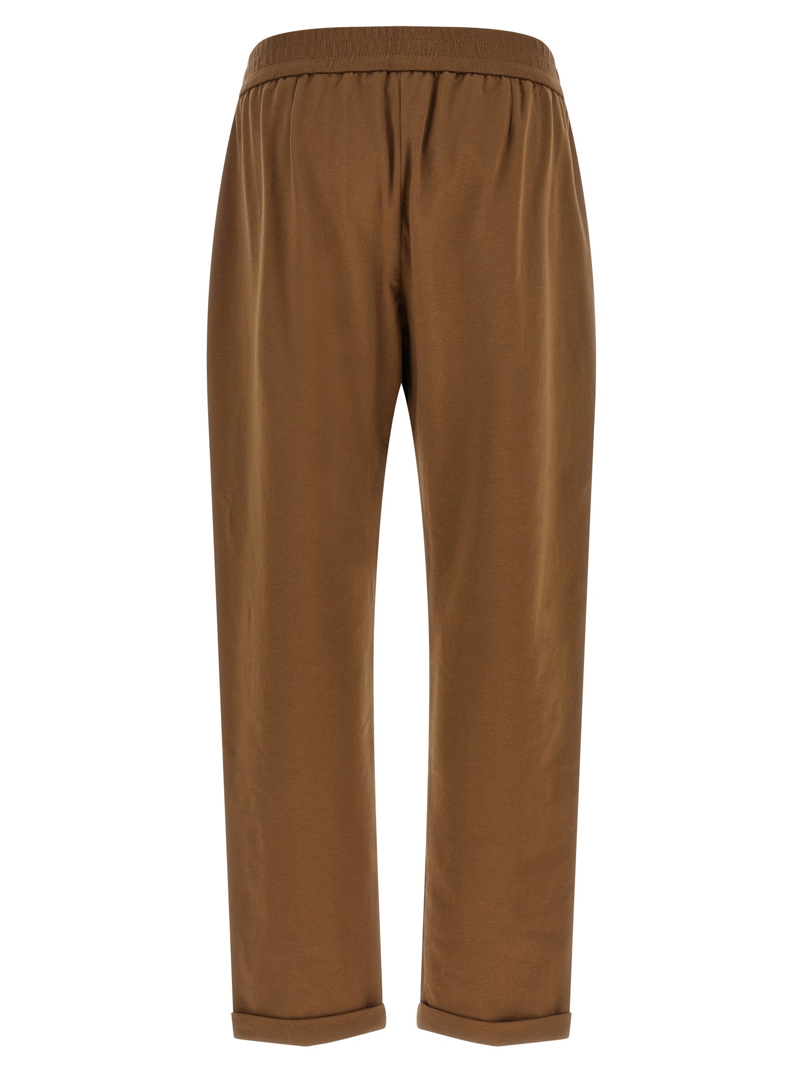 Brunello Cucinelli Brown Cotton Joggers (Workout Pants)