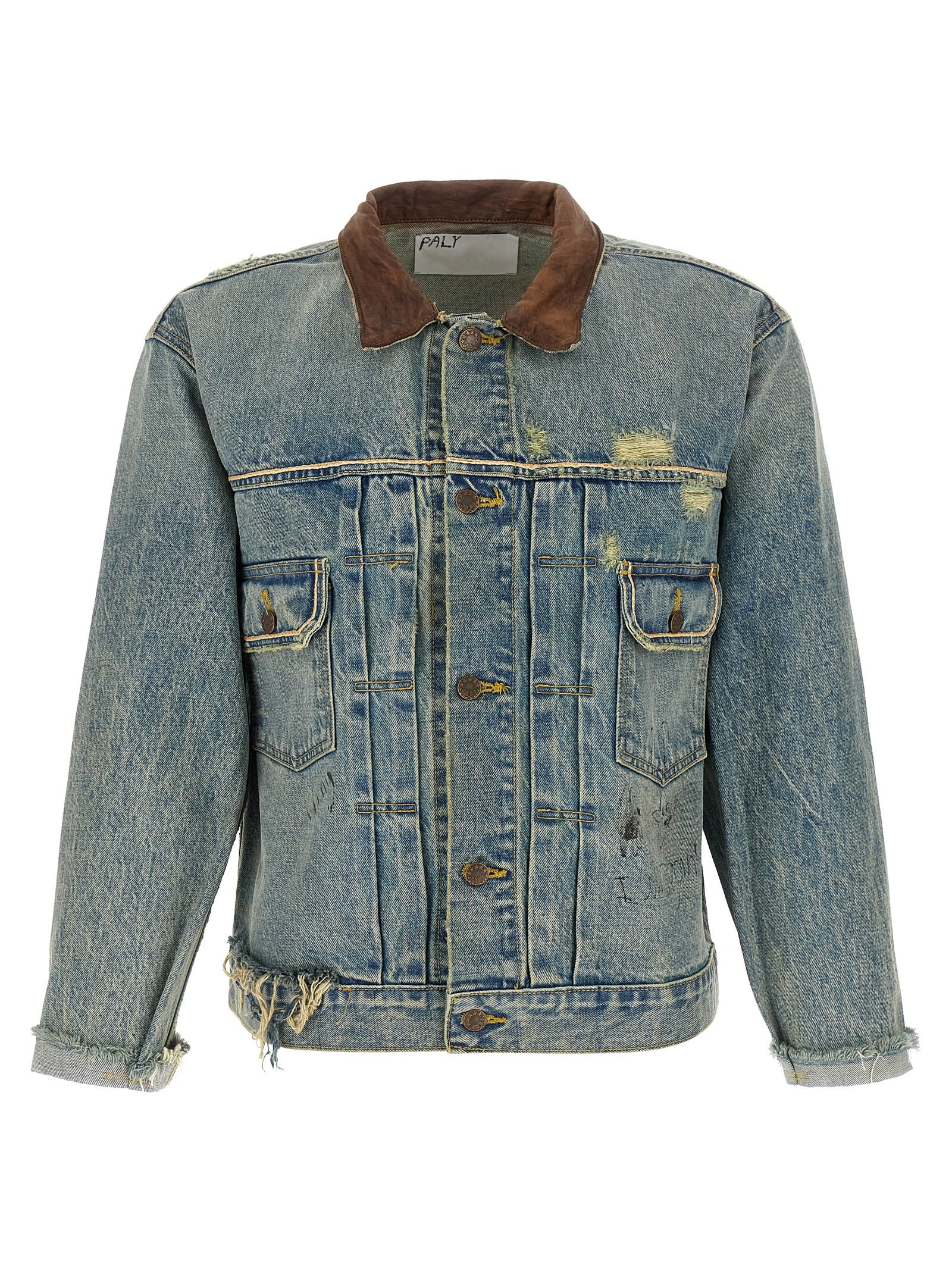 PALY Blue Cotton Denim Jacket