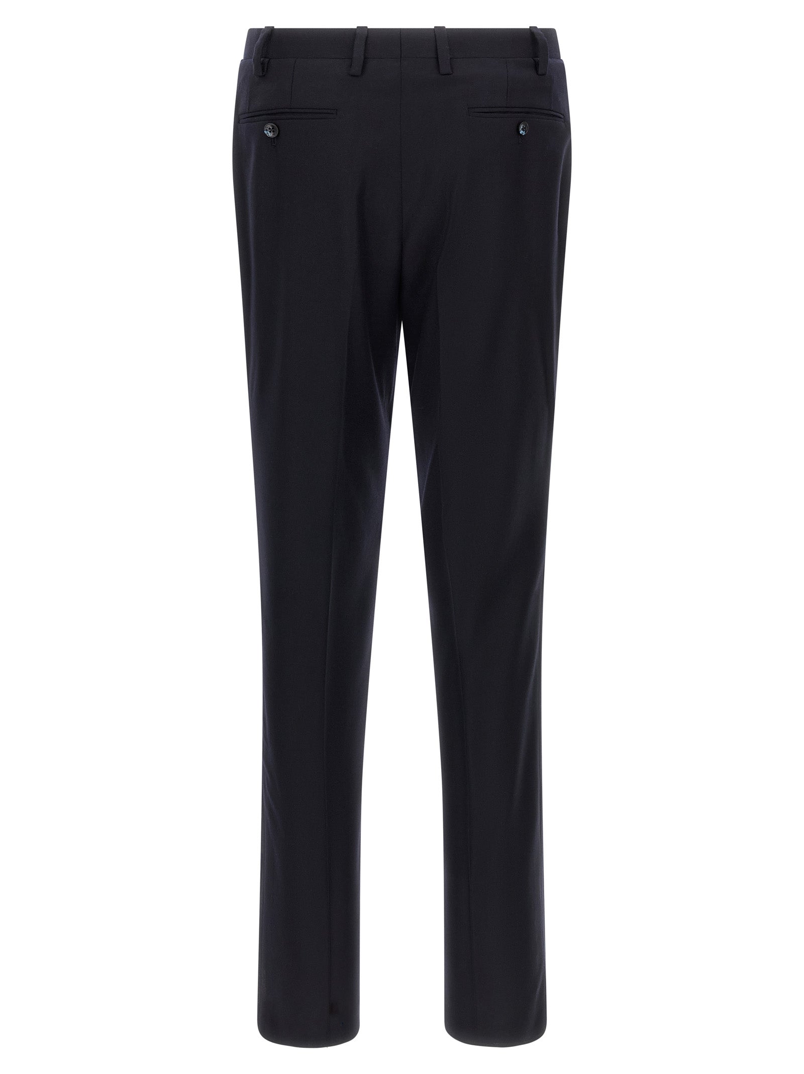 Kiton Blue Virgin Wool Two-Piece Suit