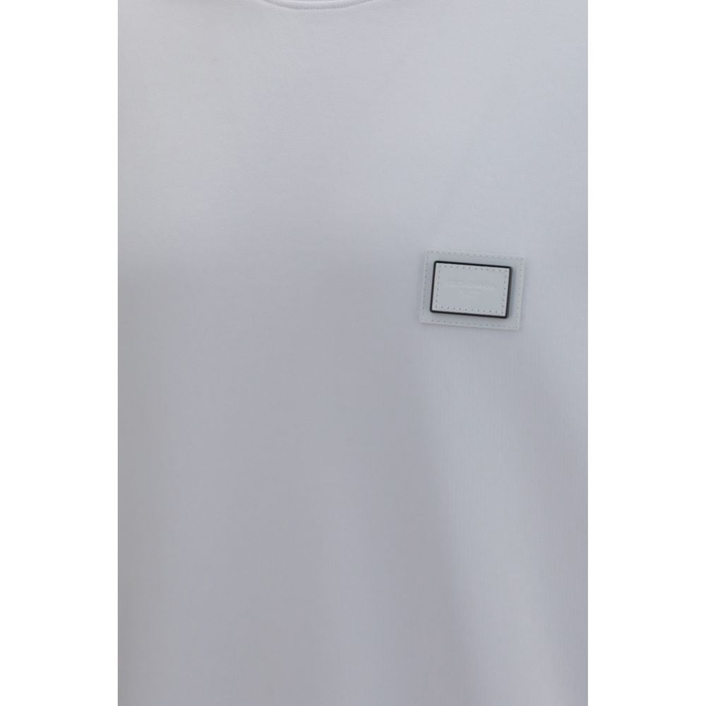 Dolce & Gabbana White Cotton Sweatshirt