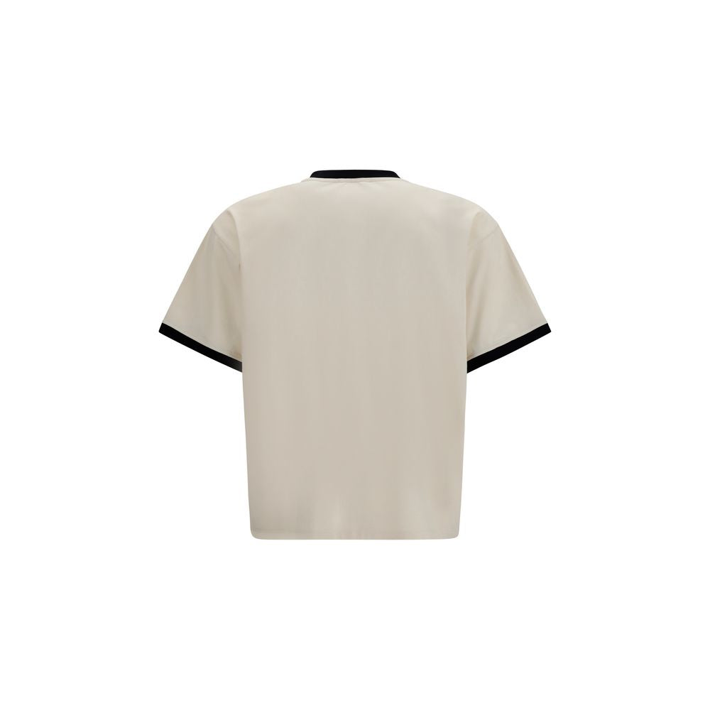 Versace Beige Cotton T-Shirt