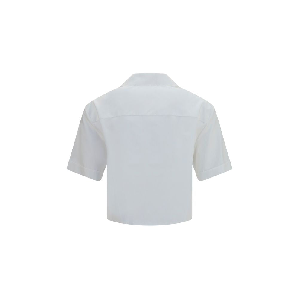 Versace White Cotton Dress Shirt
