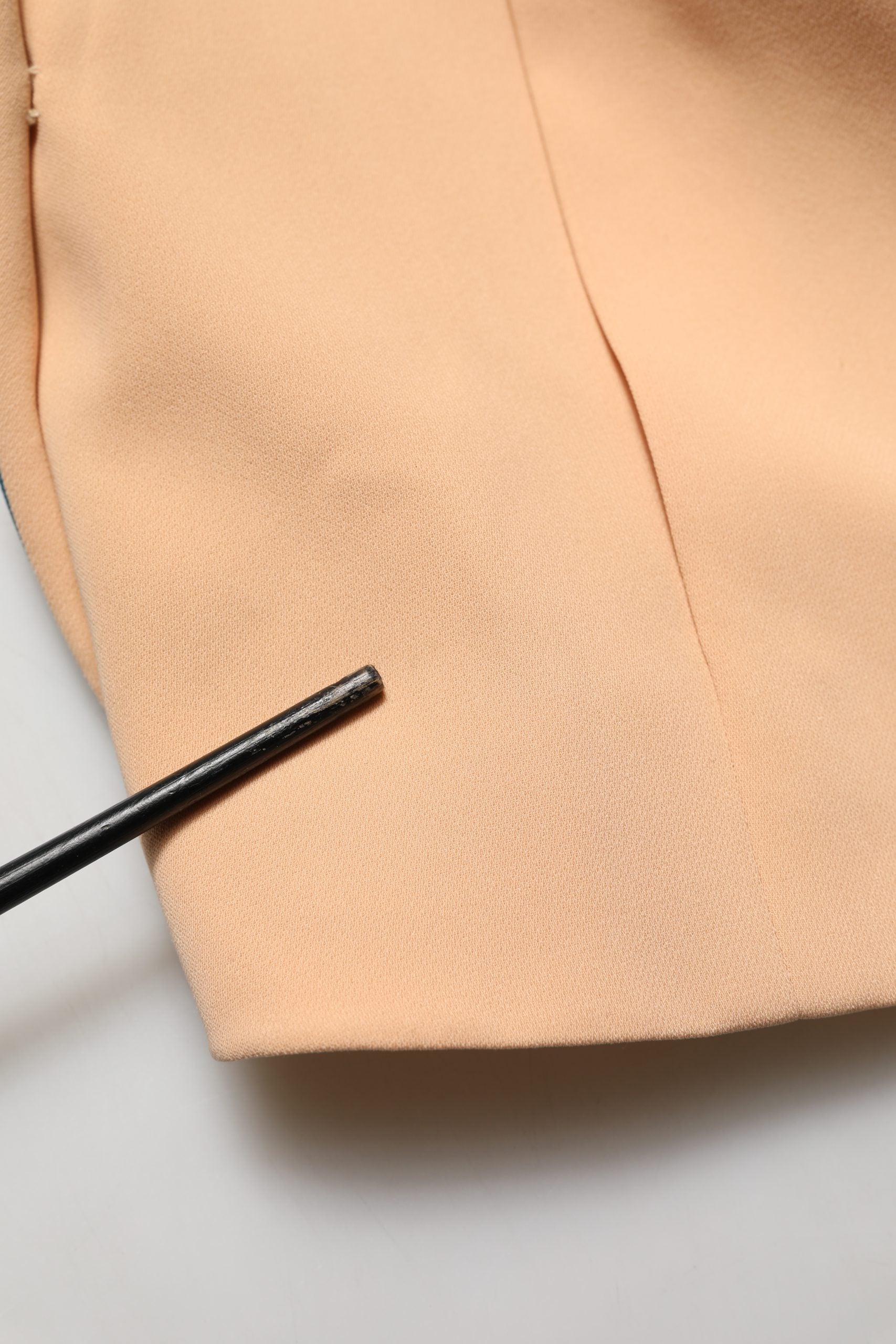 CO|TE Dark Green Beige Polyester Overcoat Women Blazer Jacket