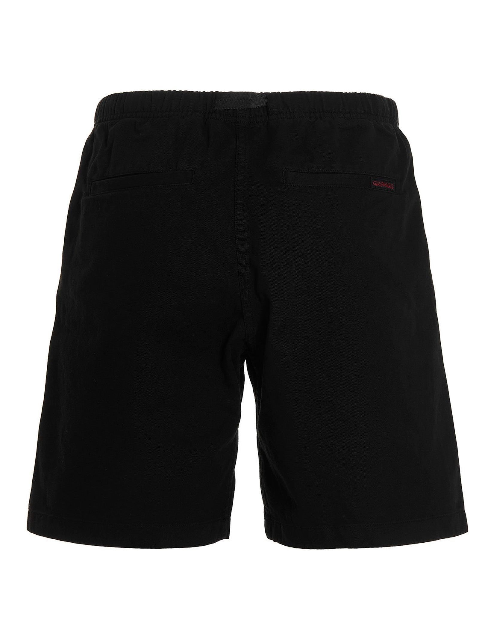 Gramicci Black Cotton Bermuda Shorts