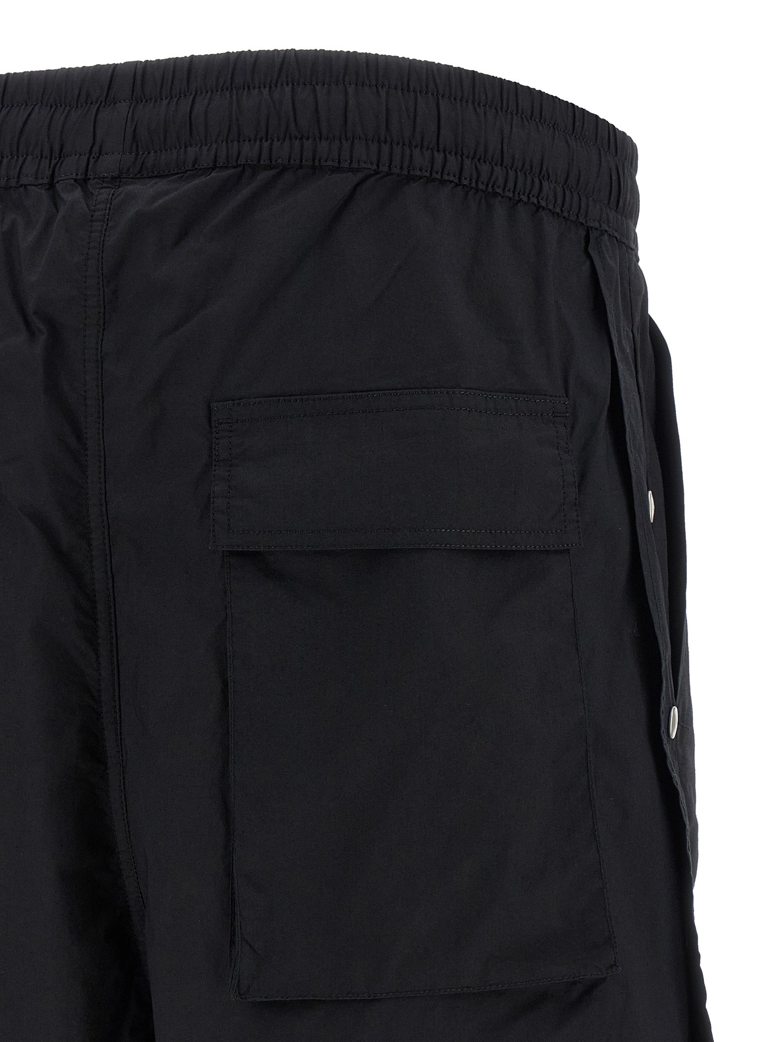 Thom Krom Black Cotton Bermuda Shorts