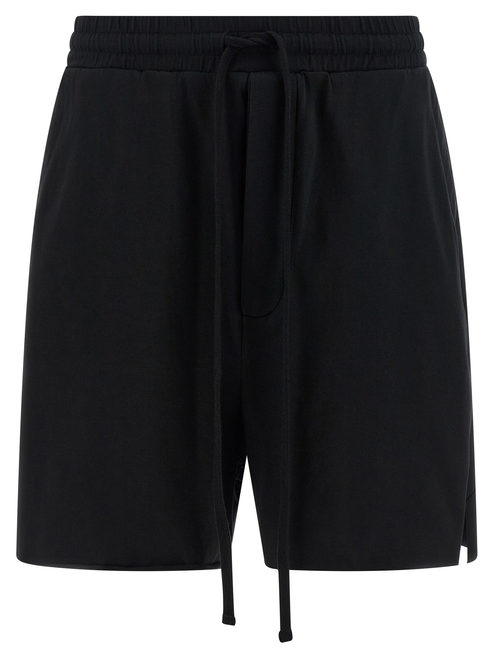 Thom Krom Black Cotton Bermuda Shorts