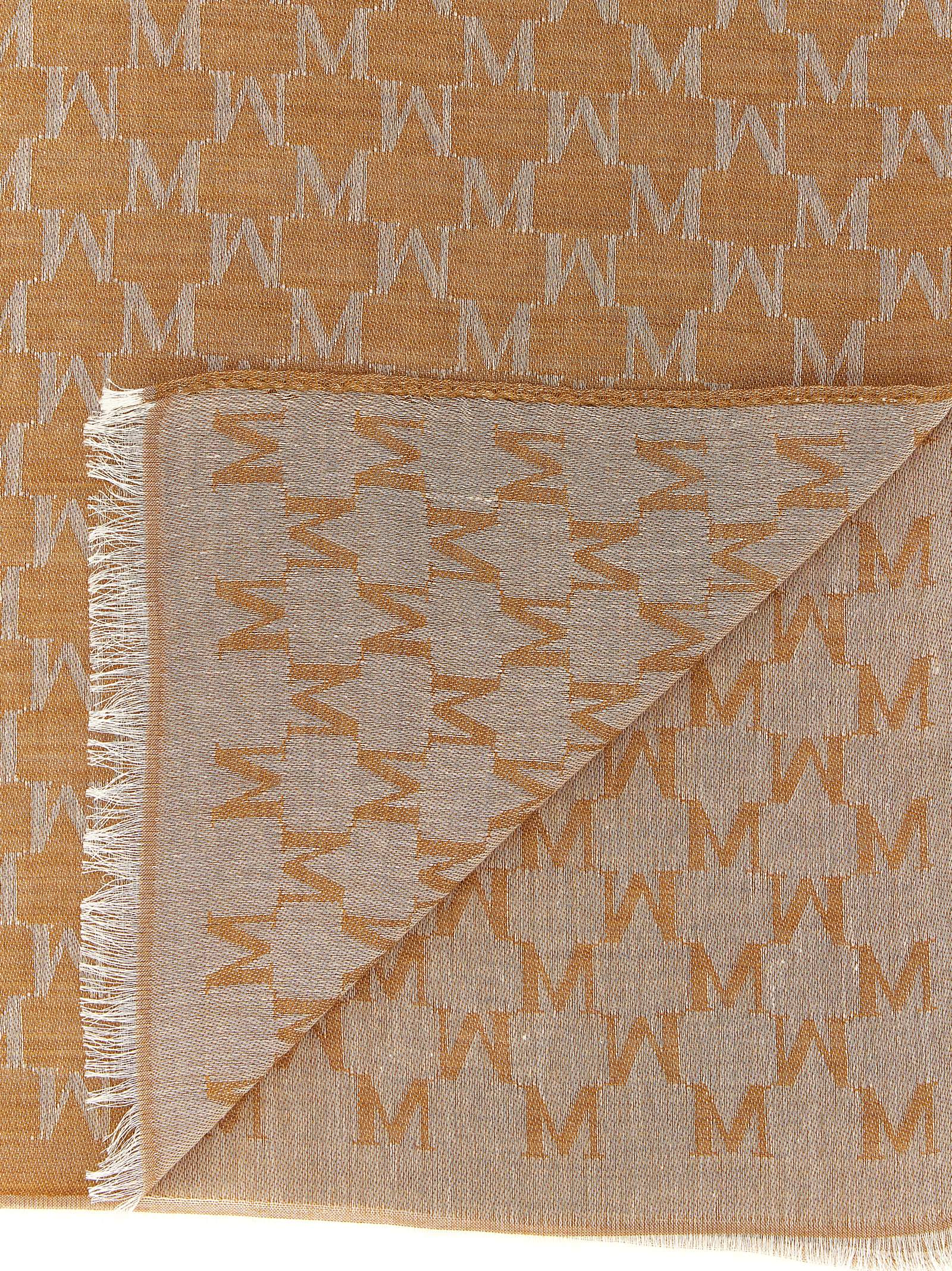 Max Mara Brown Cotton Foulard
