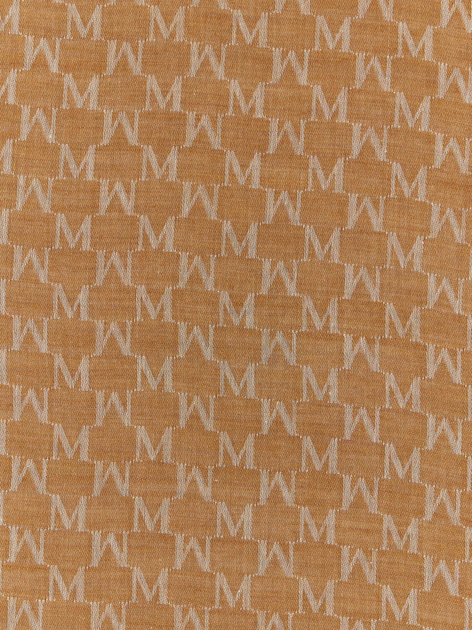 Max Mara Brown Cotton Foulard