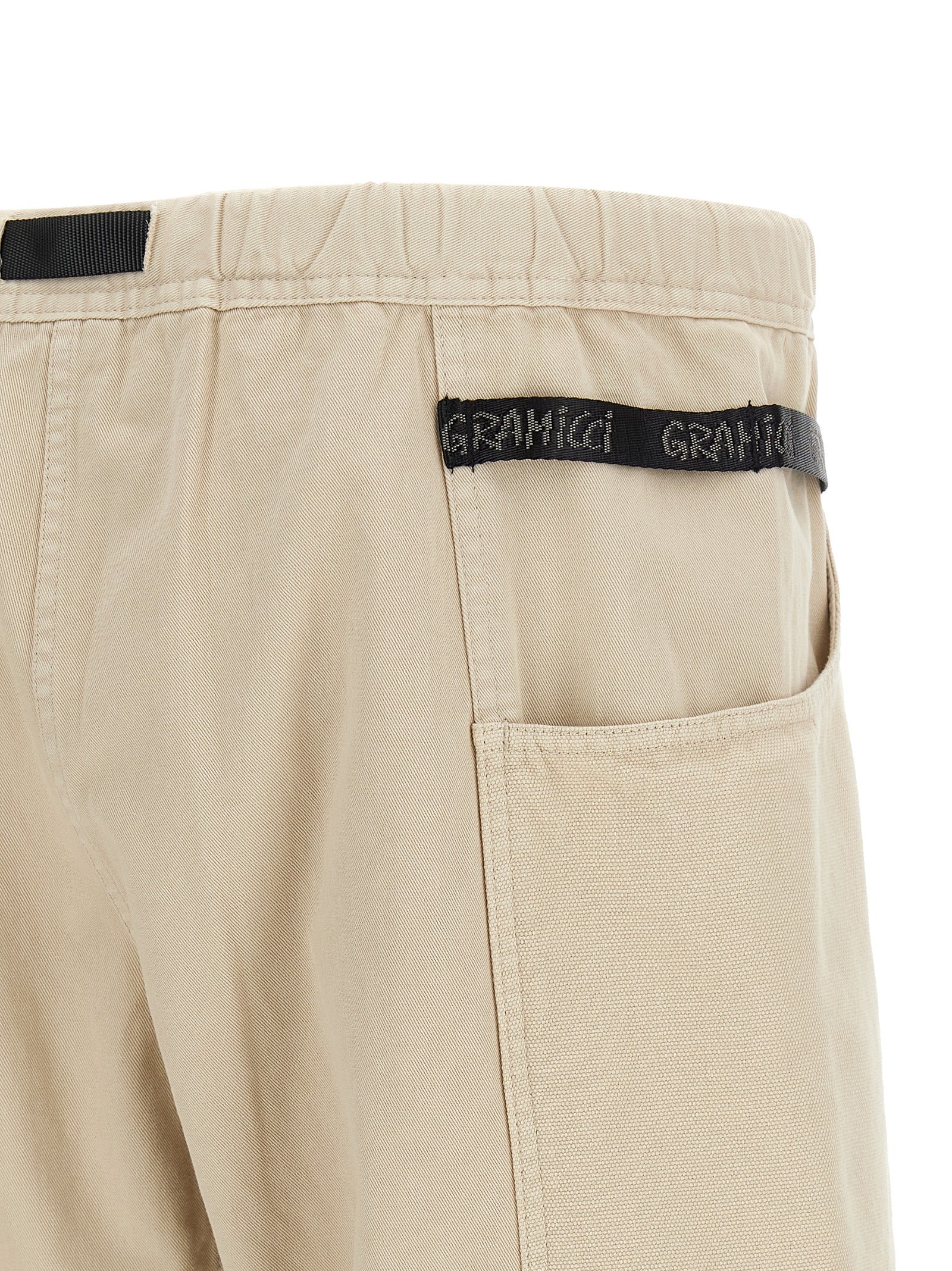 Gramicci Beige Cotton Bermuda Shorts