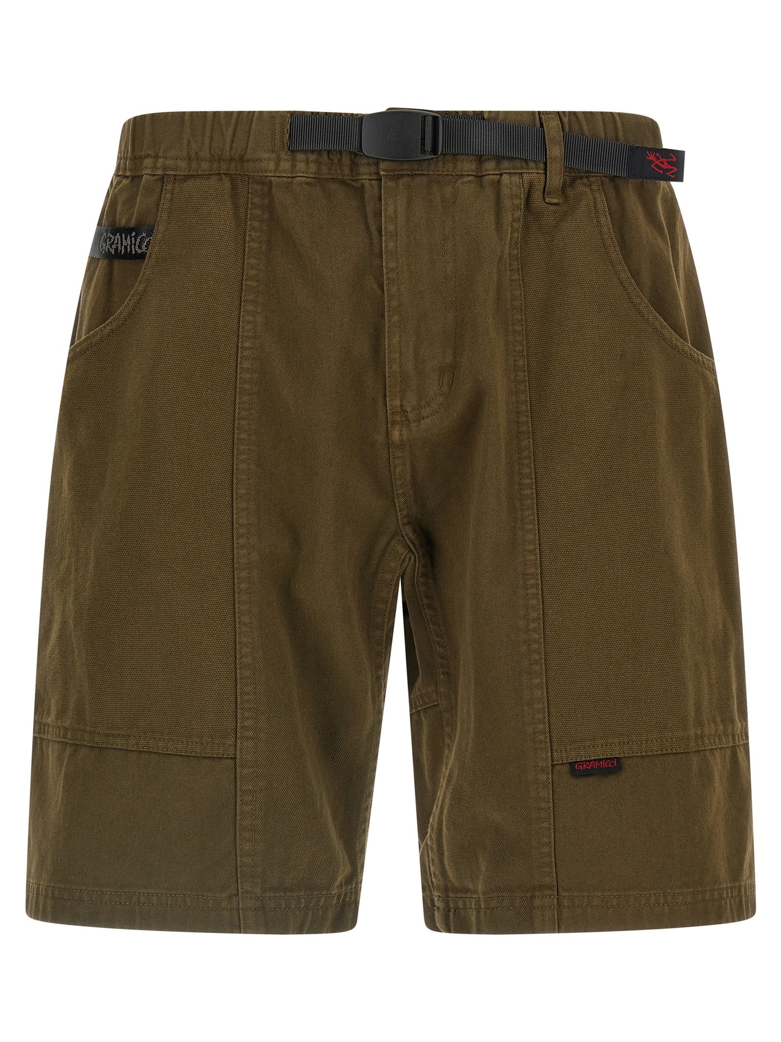 Gramicci Brown Cotton Bermuda Shorts