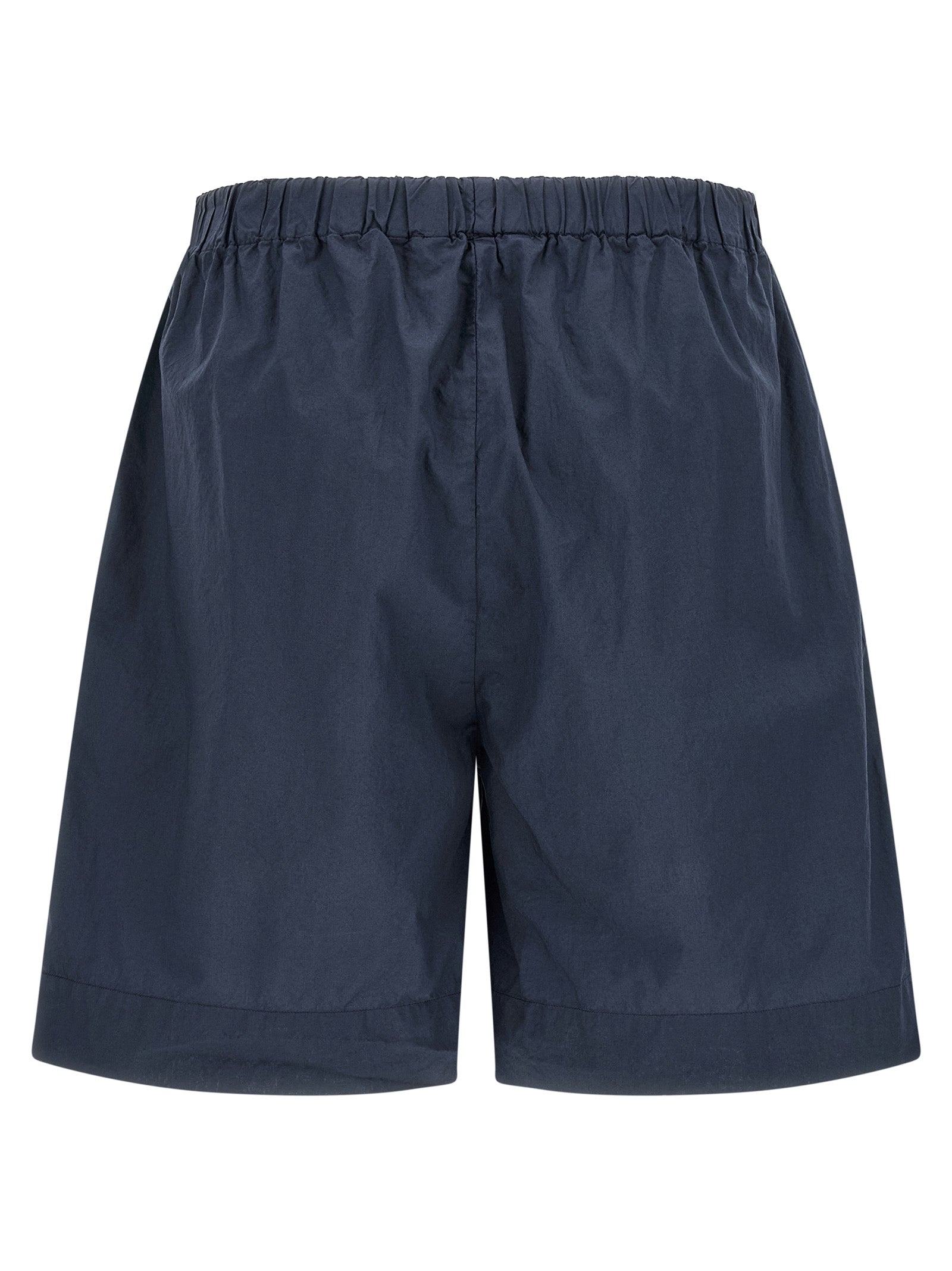 XACUS Blue Cotton Bermuda Shorts