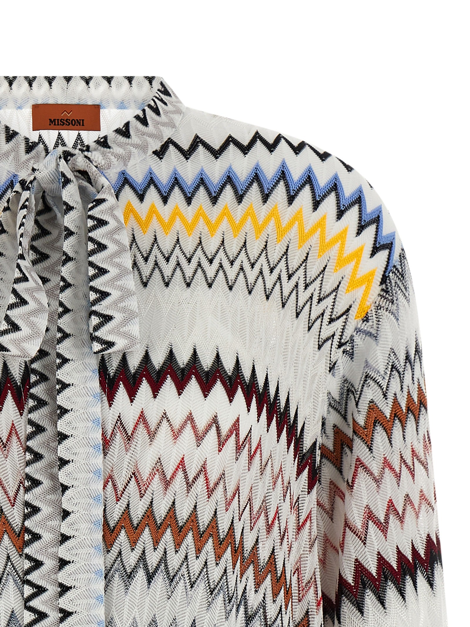 Missoni White Viscose Short Dress