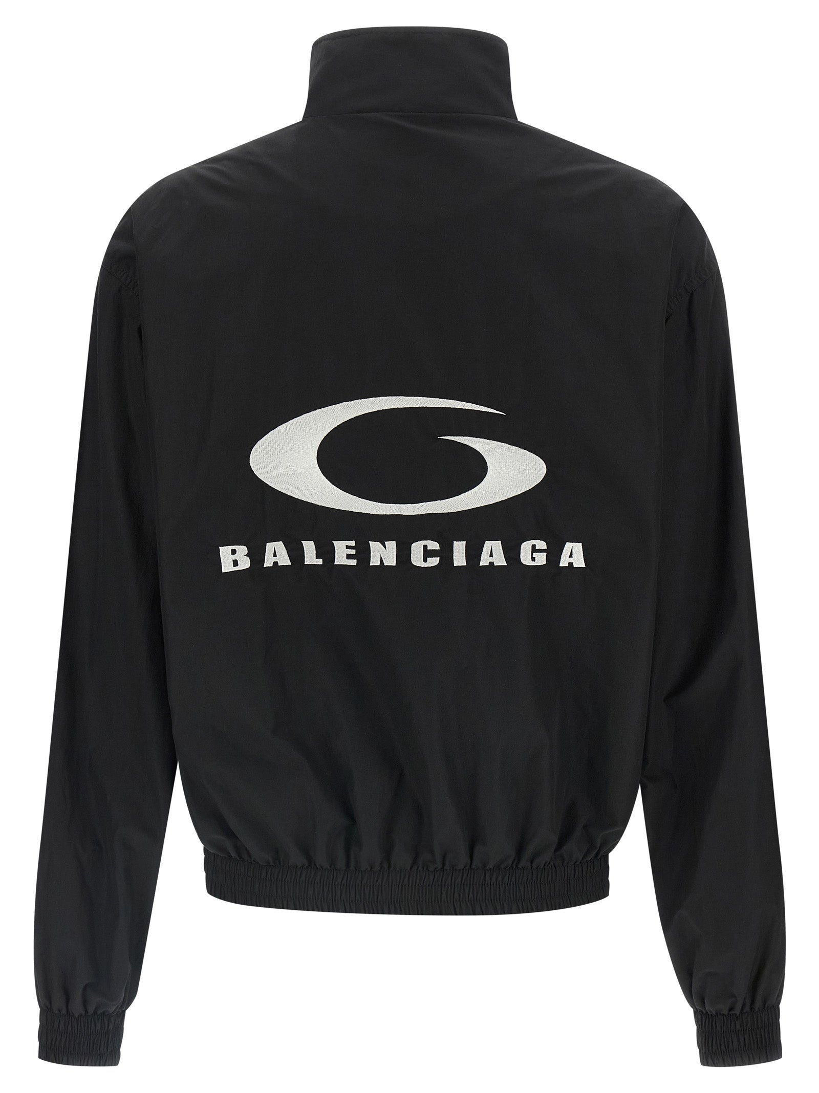 Balenciaga Black Cotton Bomber