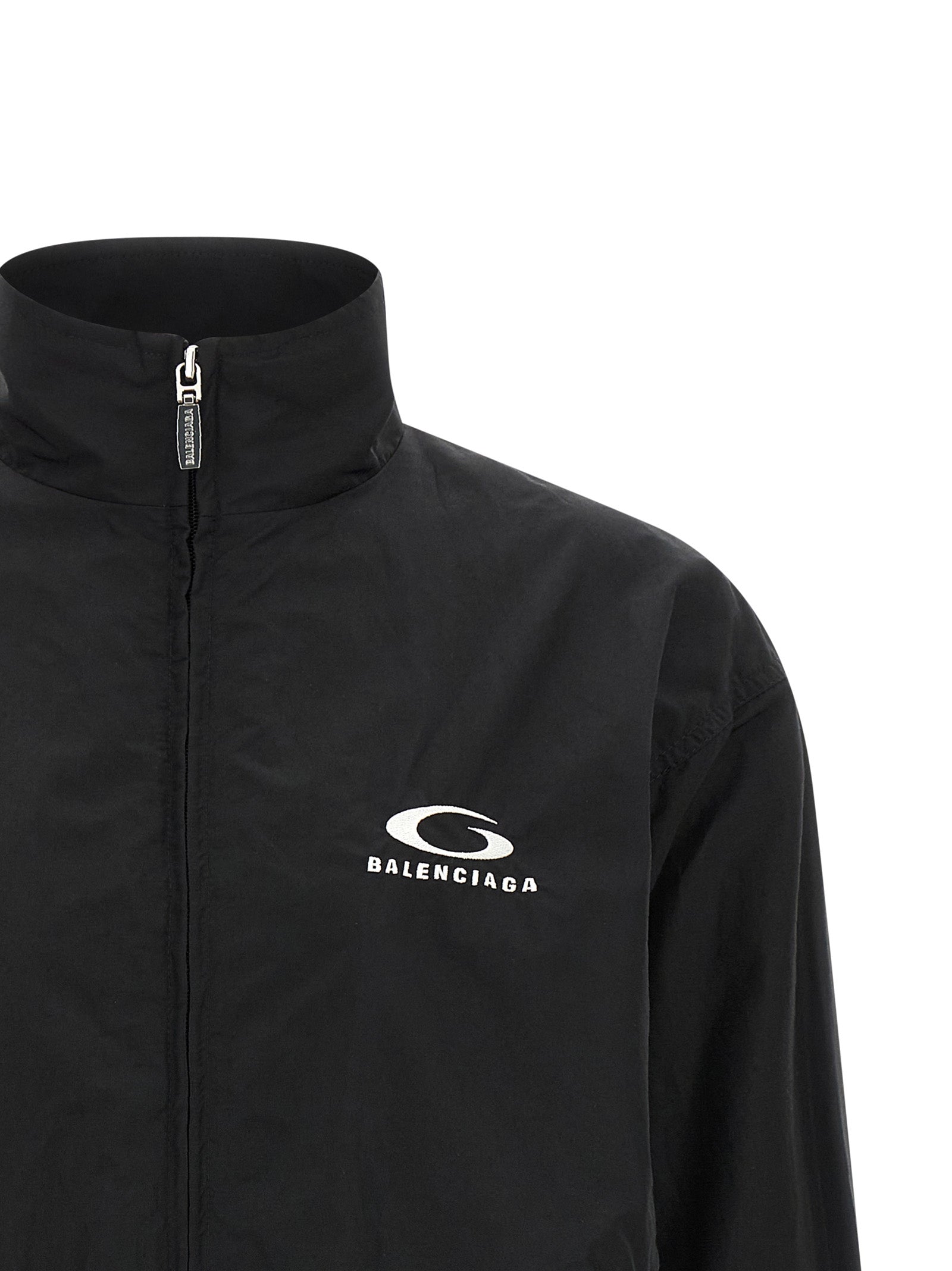 Balenciaga Black Cotton Bomber
