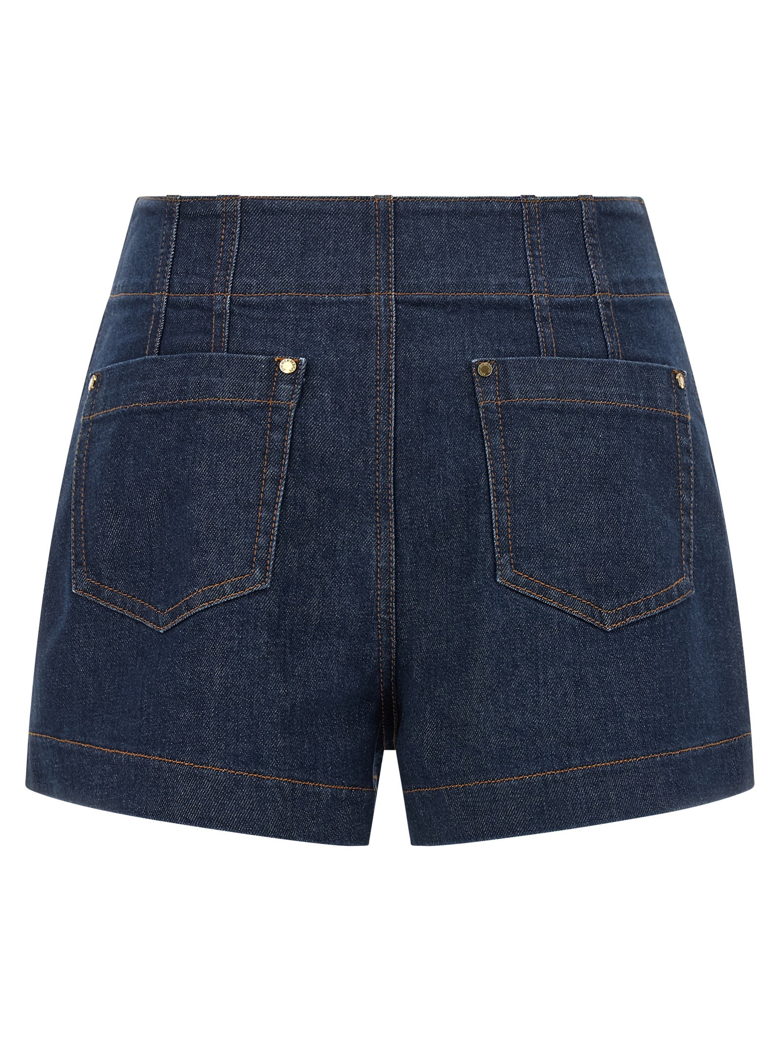 Zimmermann Blue Cotton Bermuda Shorts
