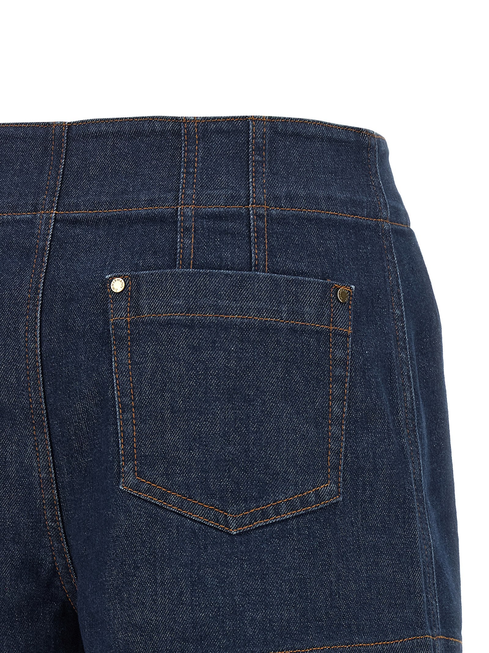 Zimmermann Blue Cotton Bermuda Shorts