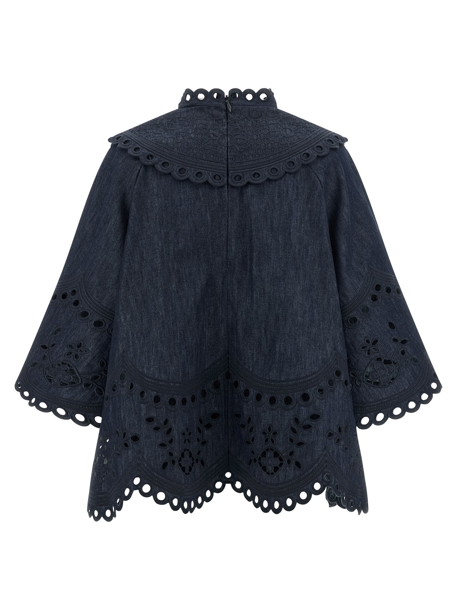 Zimmermann Blue Cotton Blouse