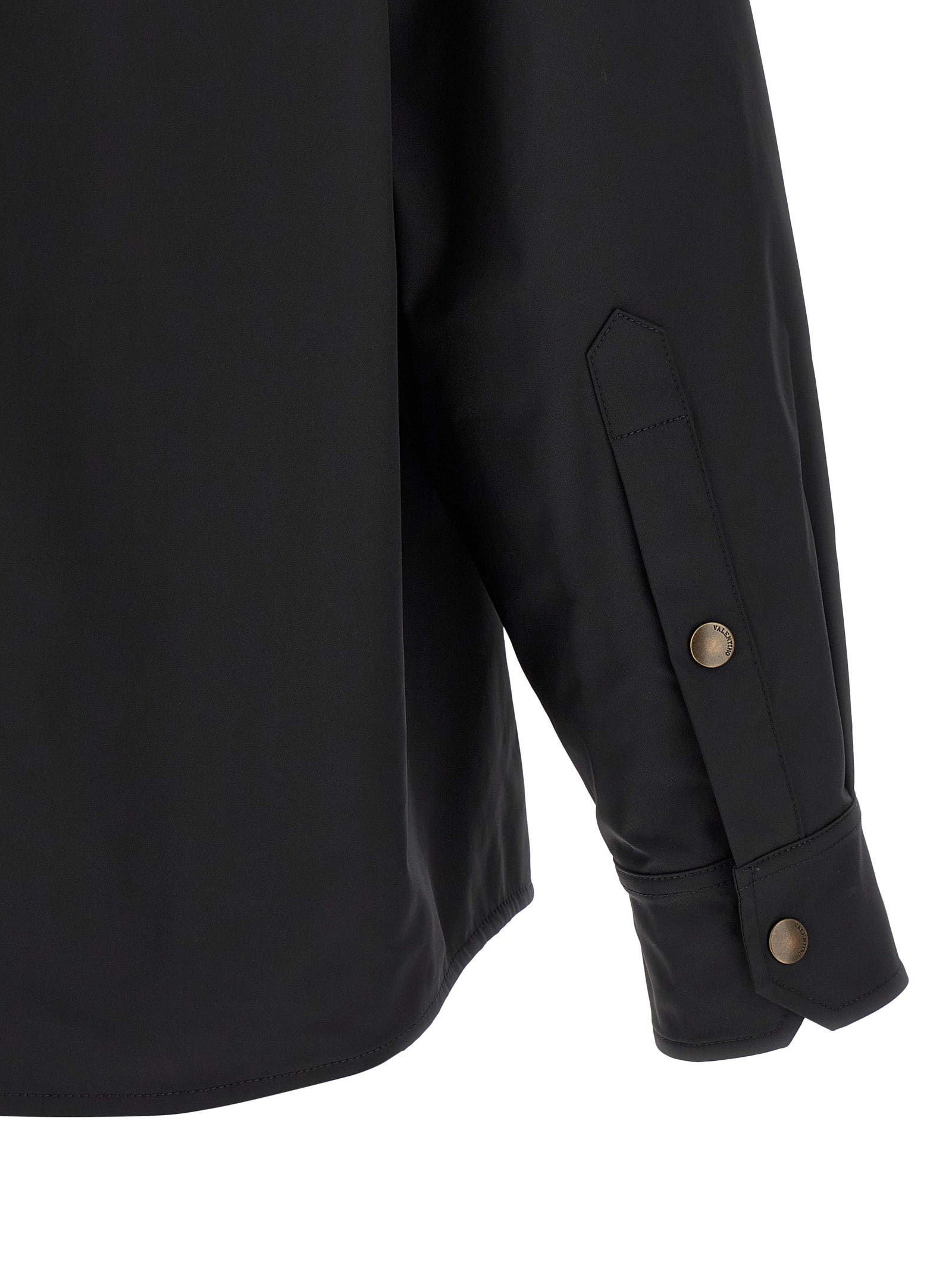 Valentino Garavani Black Polyester Jacket