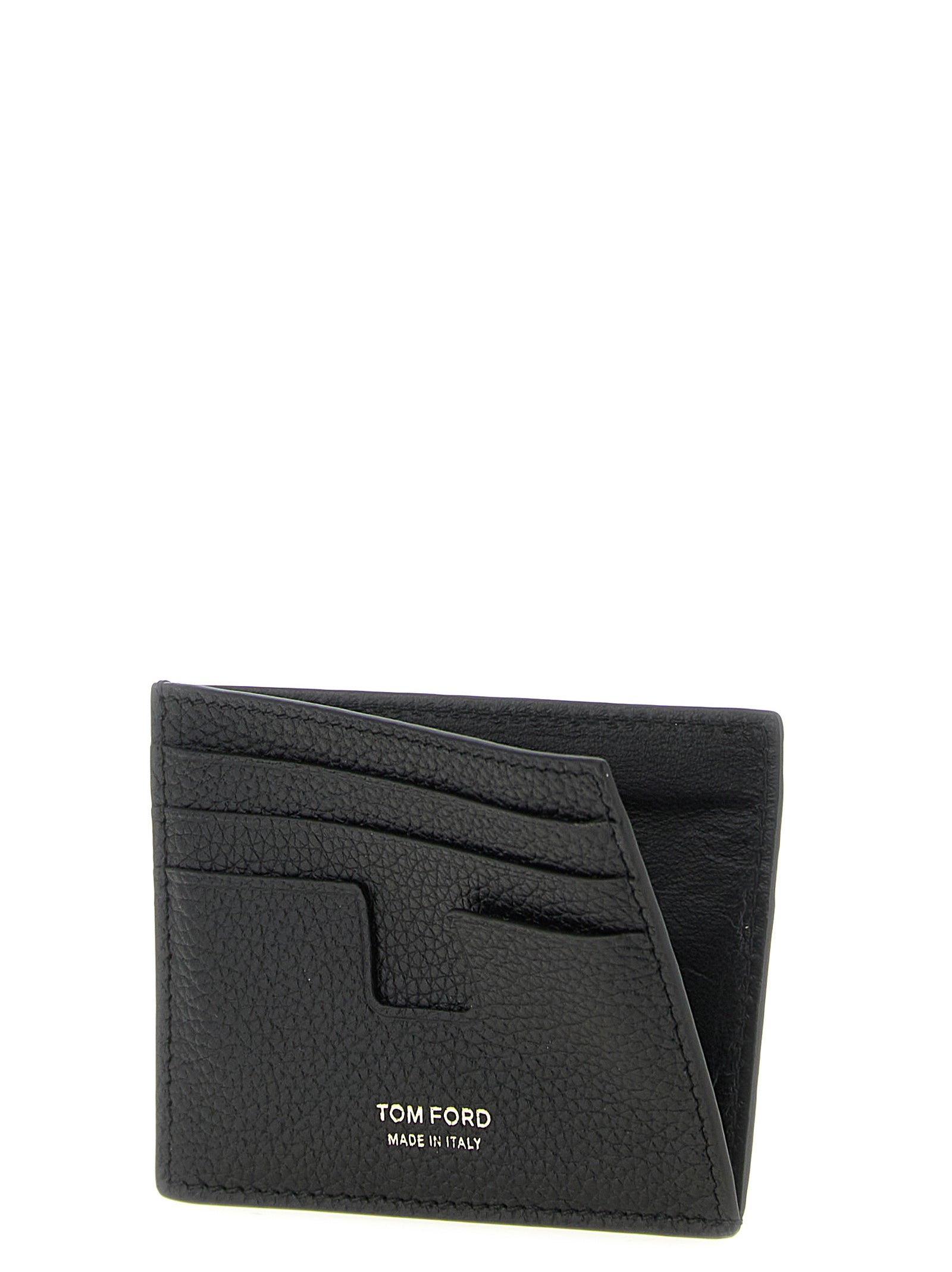 Tom Ford Black Calfskin Cardholder