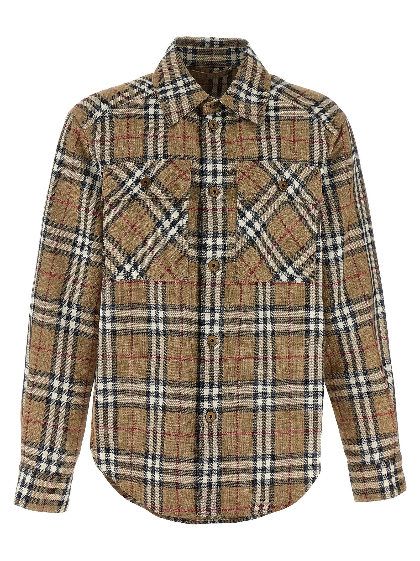 Burberry Brown Cotton Blouse