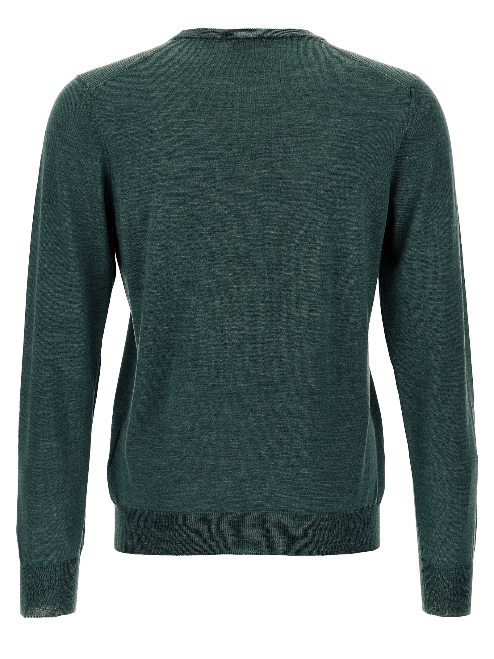 Barba Napoli Bicolor Wool Cardigan