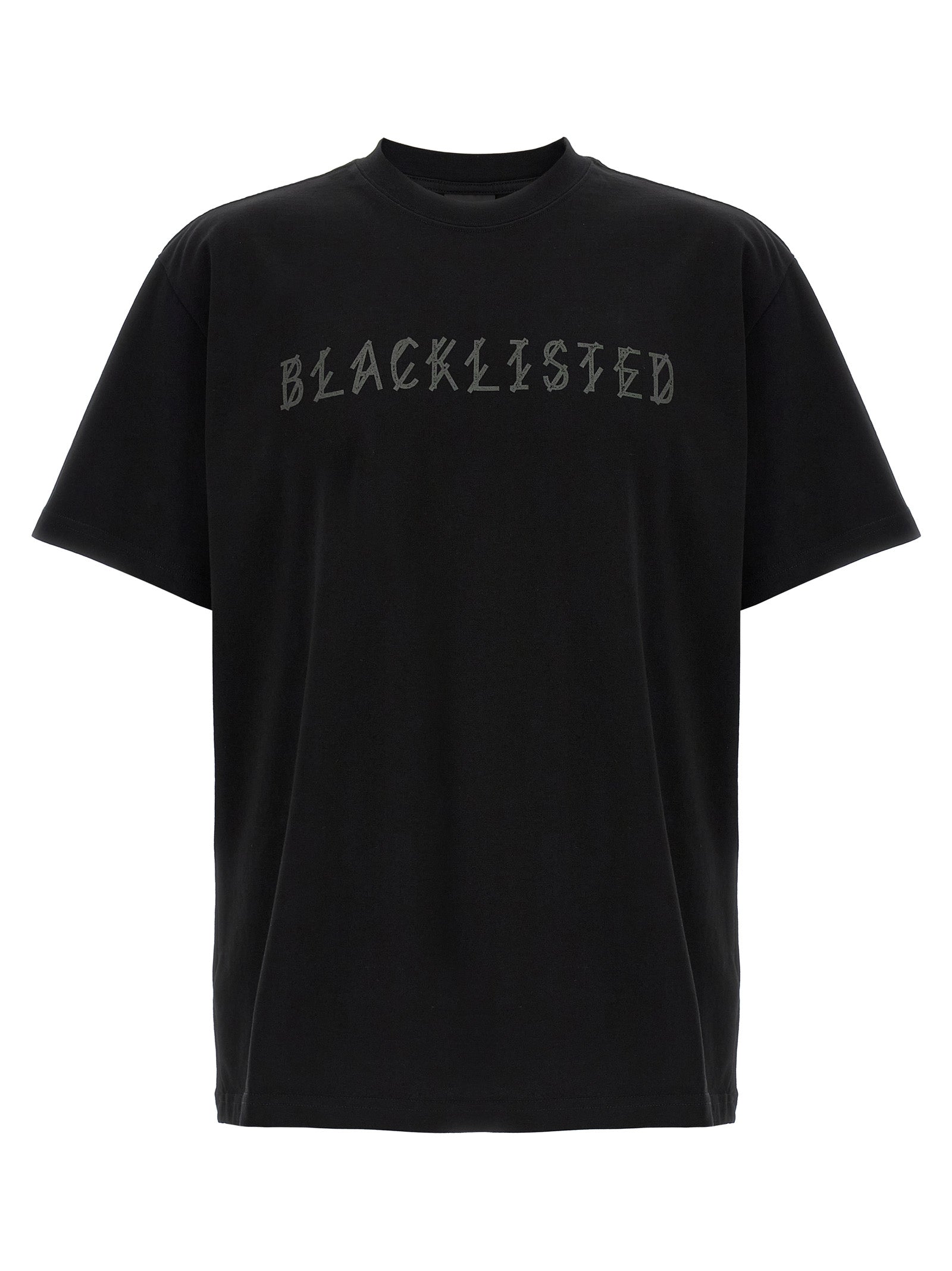 44 Label Group Black Cotton T-Shirt
