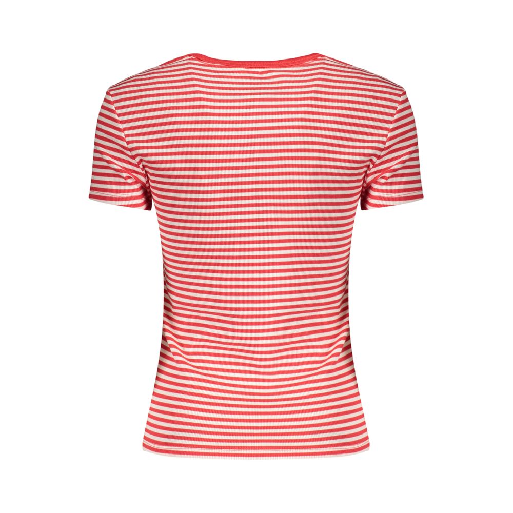 Tommy Hilfiger Red Cotton Women's T-Shirt