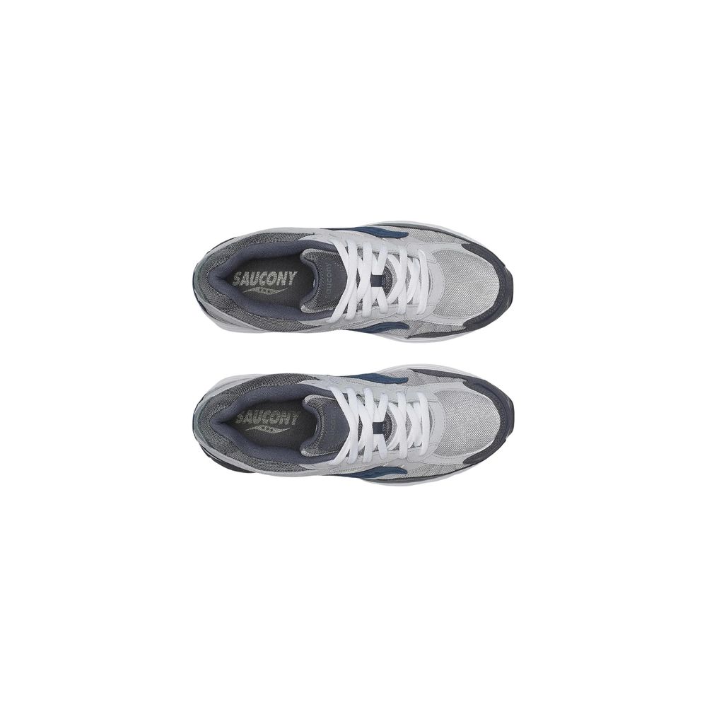 Saucony Gray Synthetic Athletic Sneakers