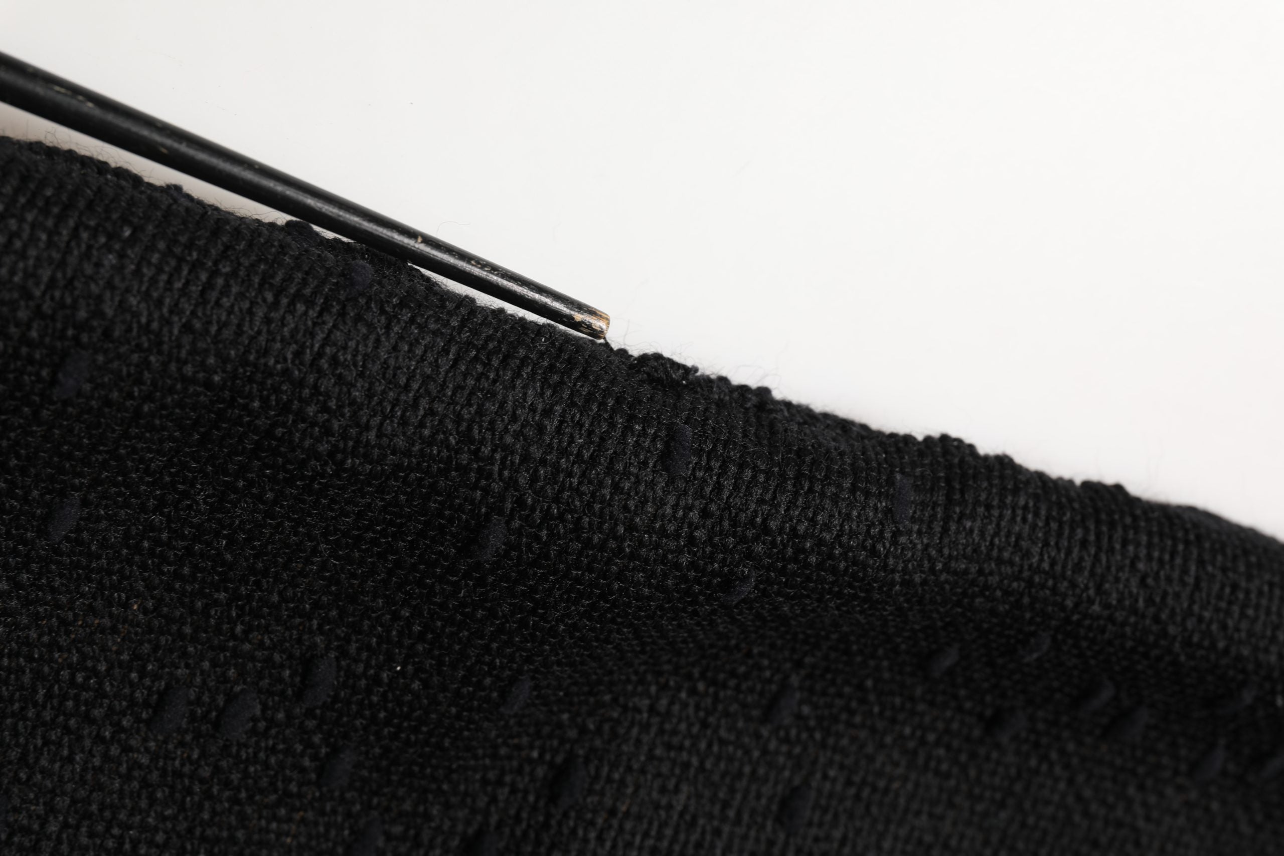 Dolce & Gabbana Black High Waist Pencil Cut Knee Length Skirt