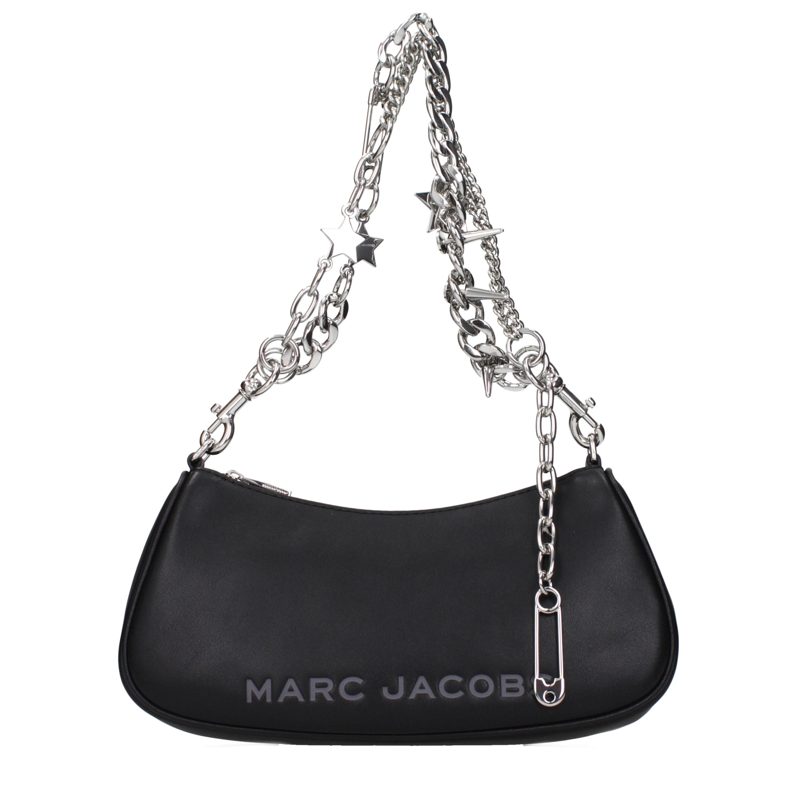 Marc Jacobs Black Leather Shoulder Bag