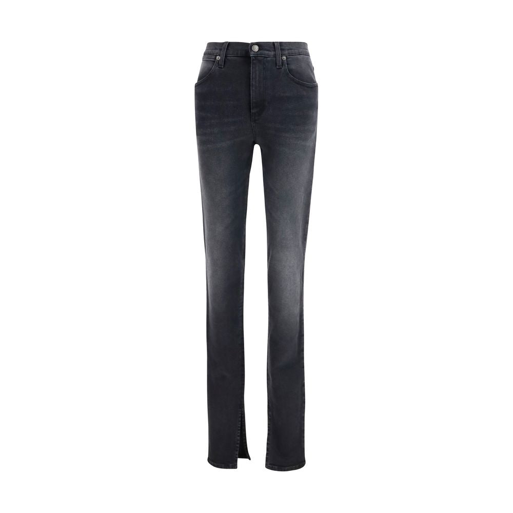 Gucci Black Cotton Skinny Jeans