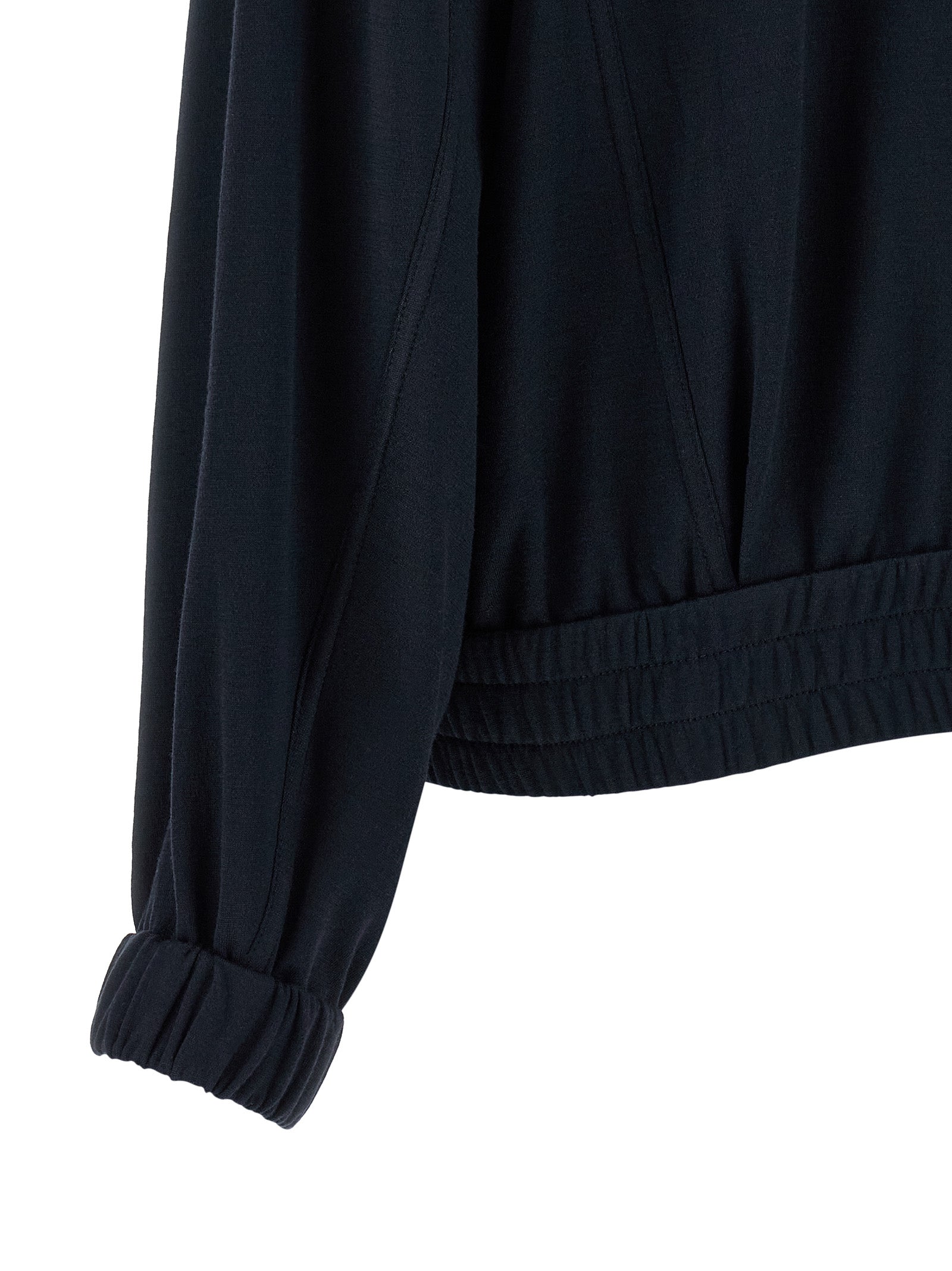 Brunello Cucinelli Blue Cotton Bomber