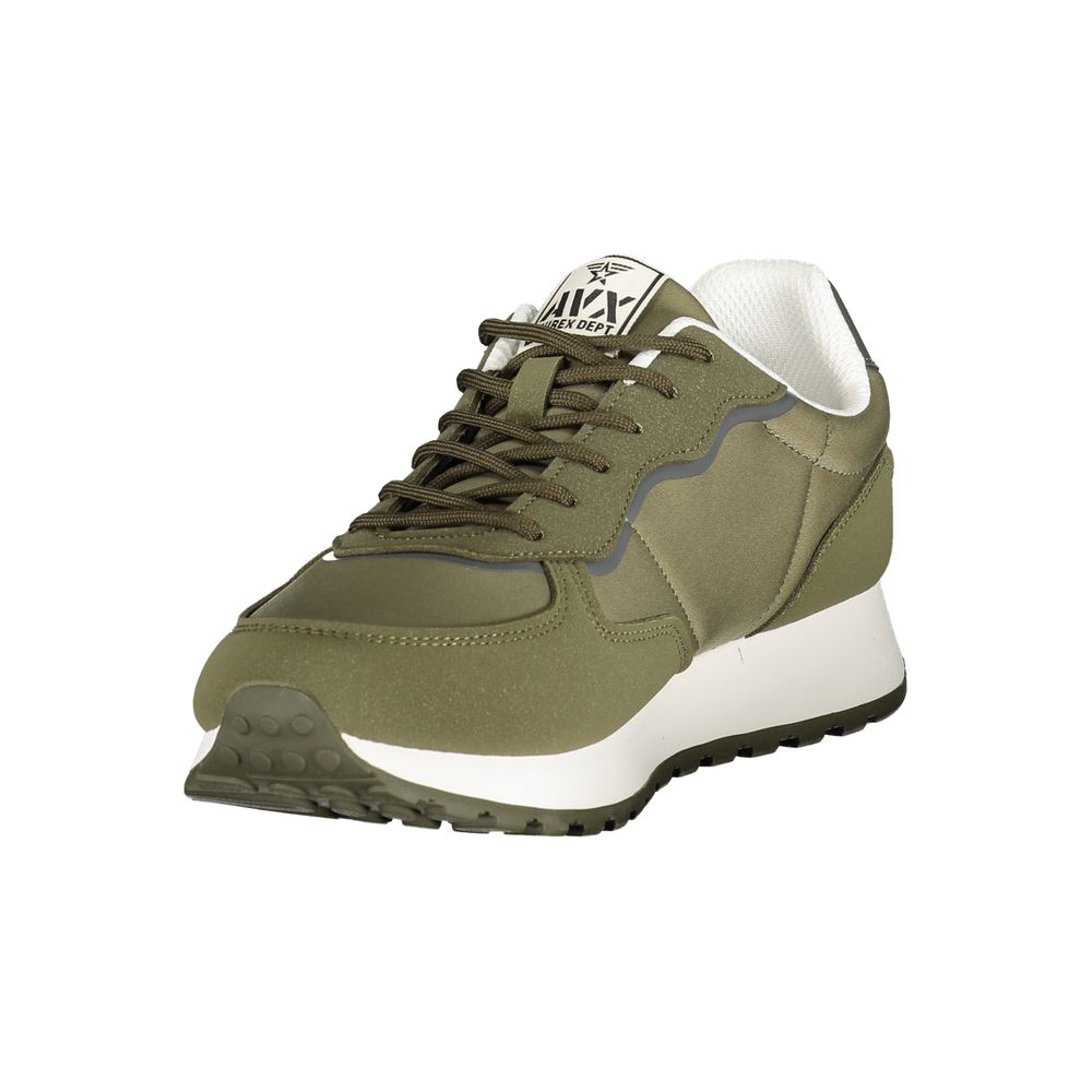 Avirex Verde Polyurethane Uomo Sneaker
