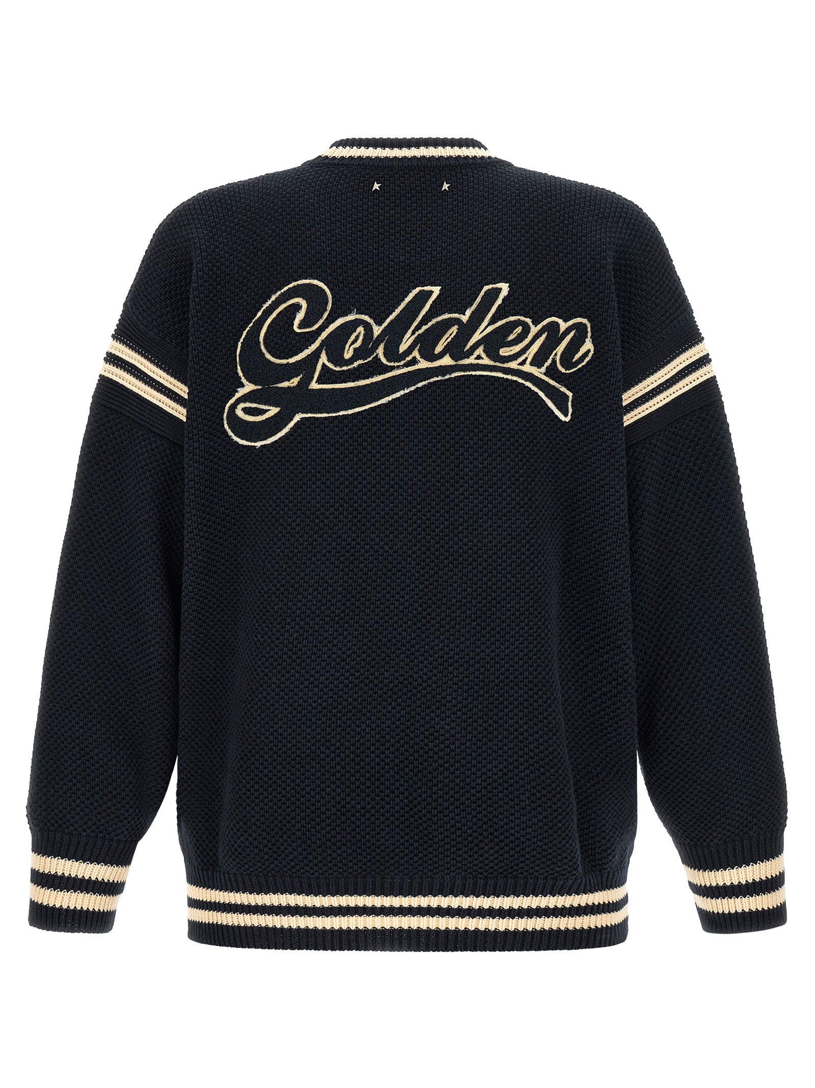 Golden Goose Blue Cotton Cardigan