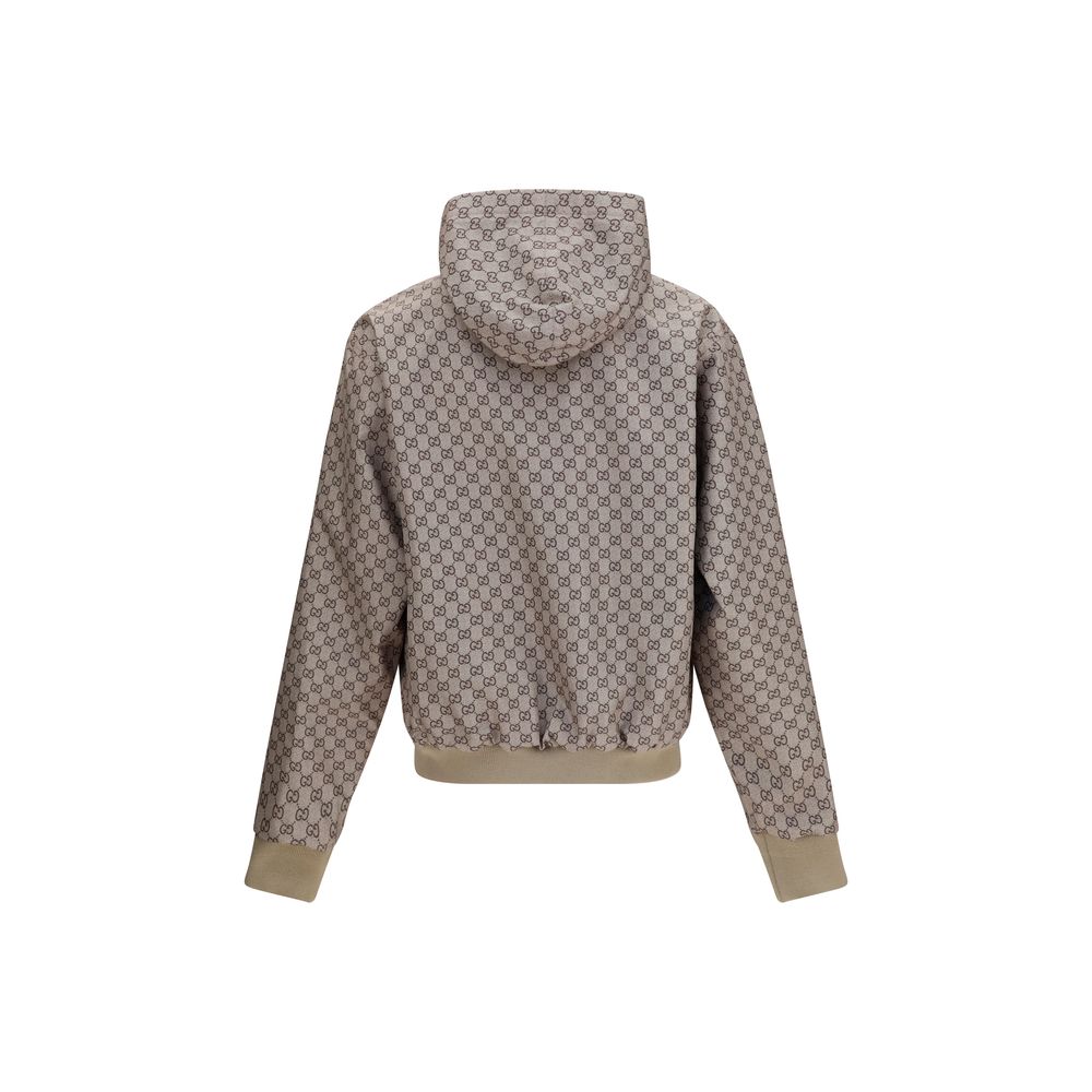 Gucci Black & Beige Reversible Jacket