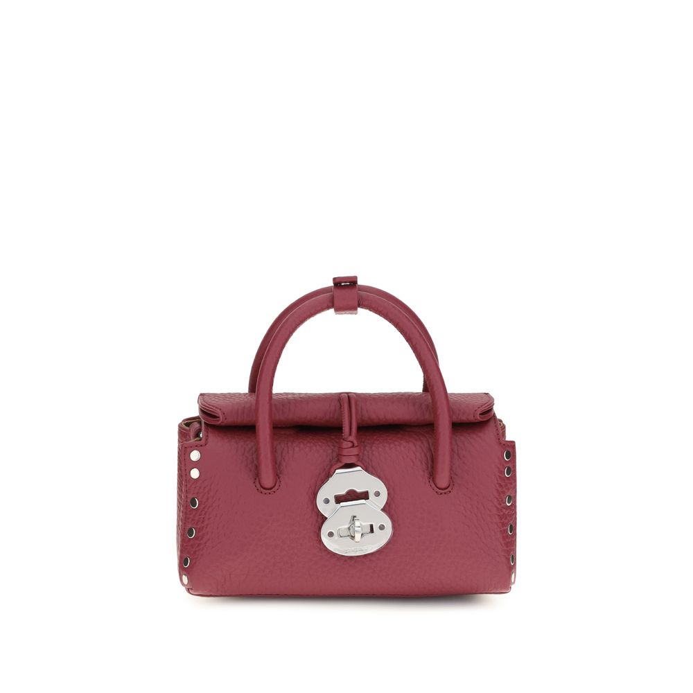 Zanellato Multicolor Calf Leather Bos Taurus Handbag